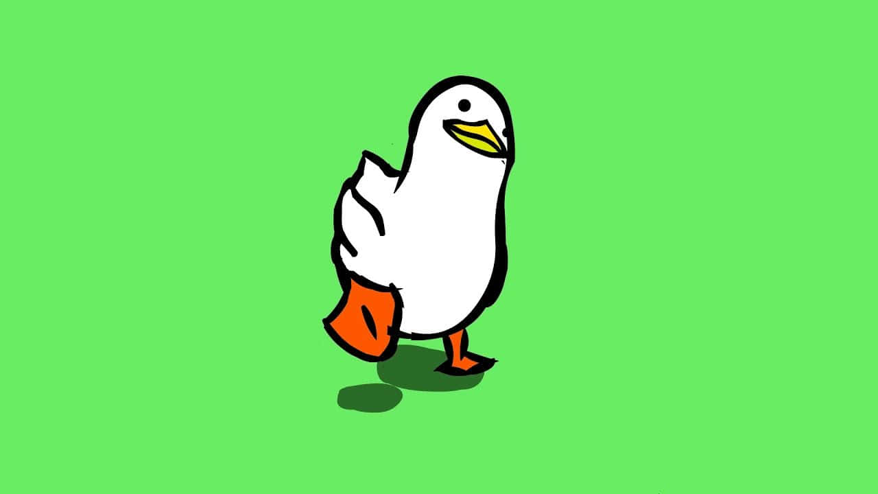 Funny Walking Duck Waddles Green Screen Pictures