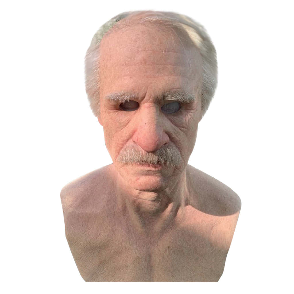 Funny Old Man Cool Prosthetic Picture