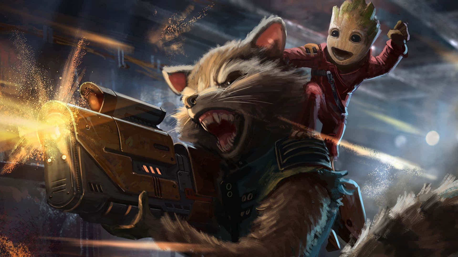 Funny Rocket Raccoon Guardians Of The Galaxy Picture