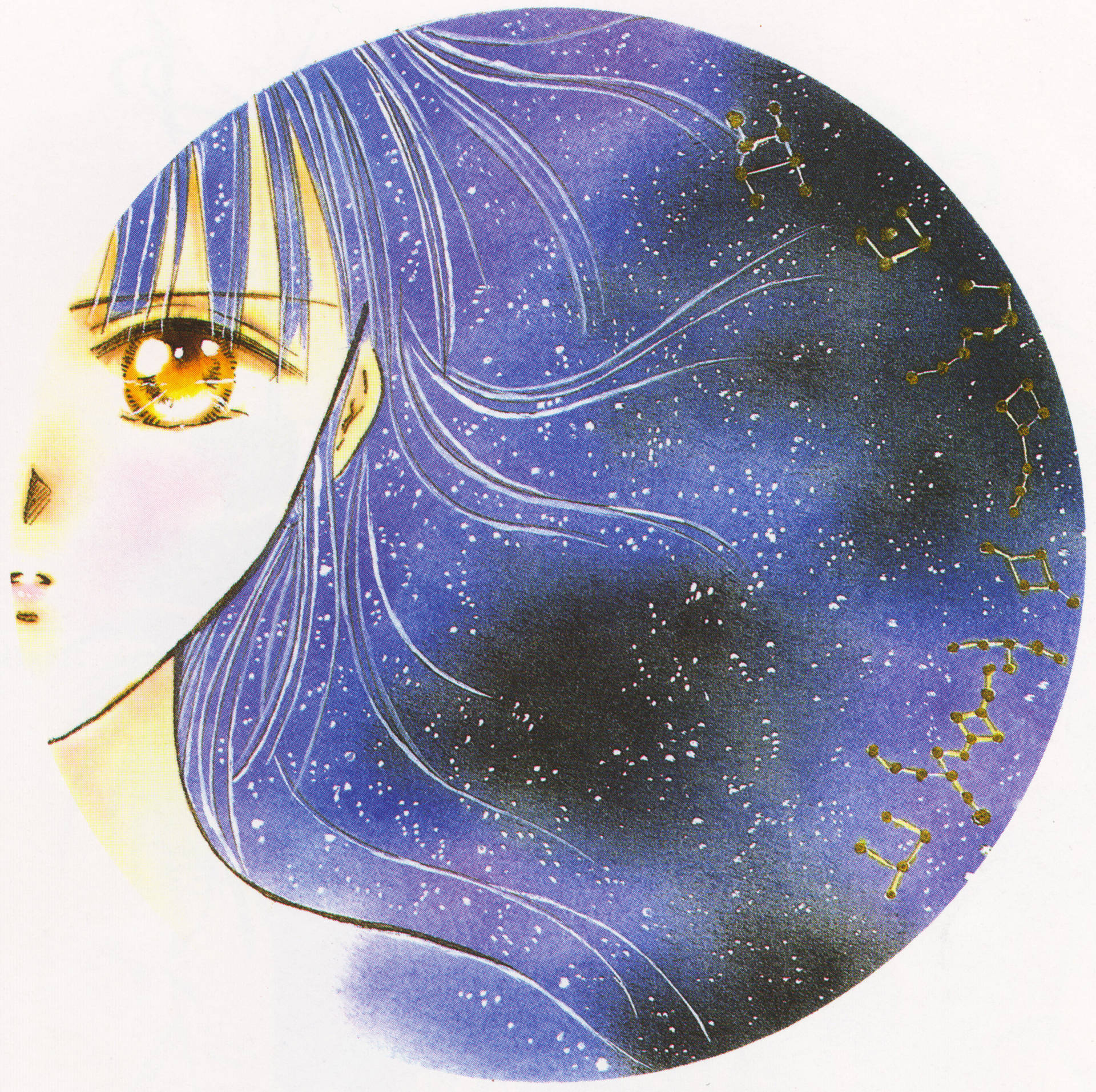 Fushigi Yuugi Miaka Constellation Wallpaper