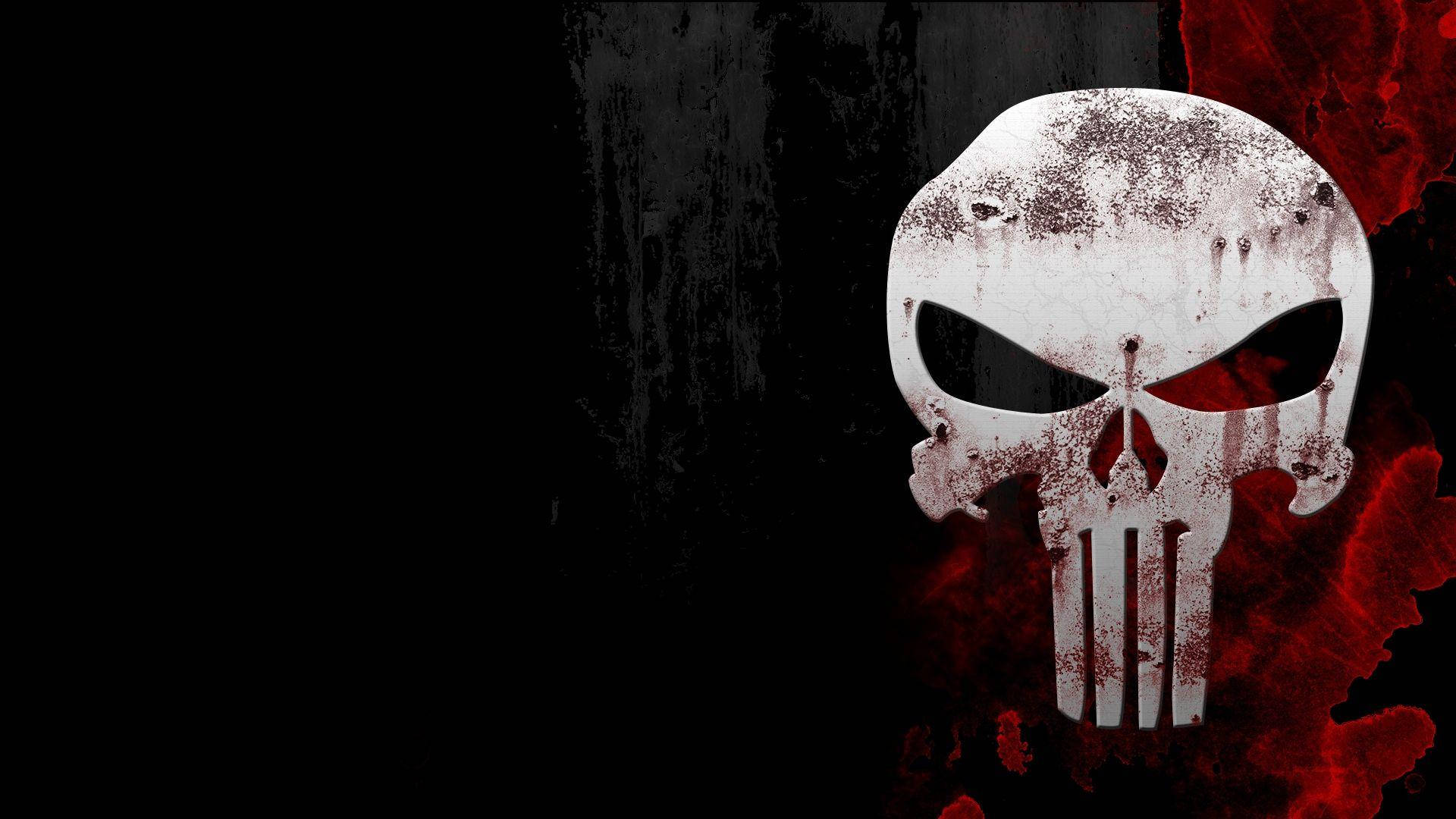 Gambar Punisher Skull Wallpaper