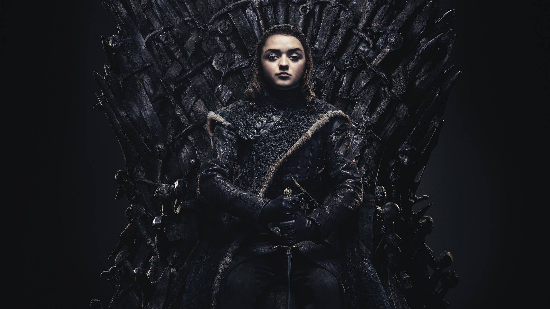 Game of Thrones Season 8 Arya Throne Wallpaper