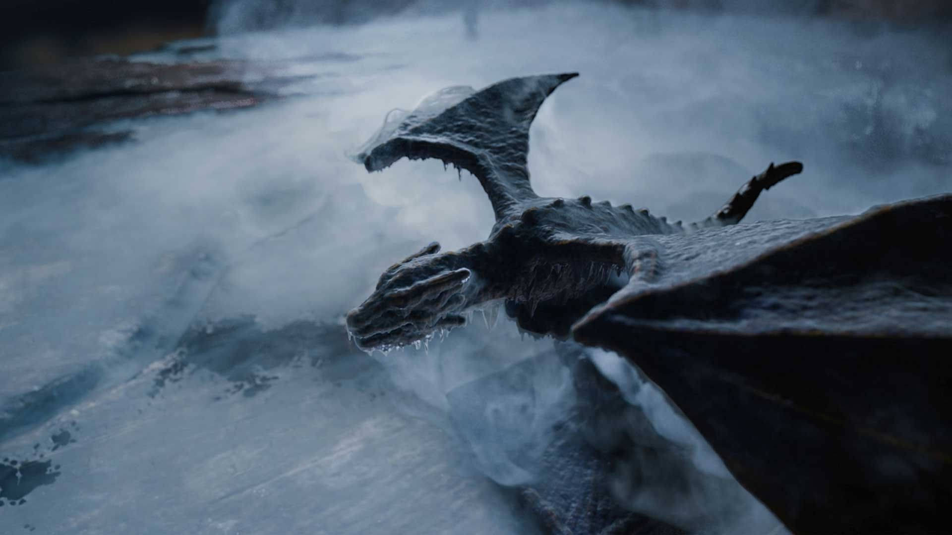 Game of Thrones Season 8 Undead Dragon Wallpaper