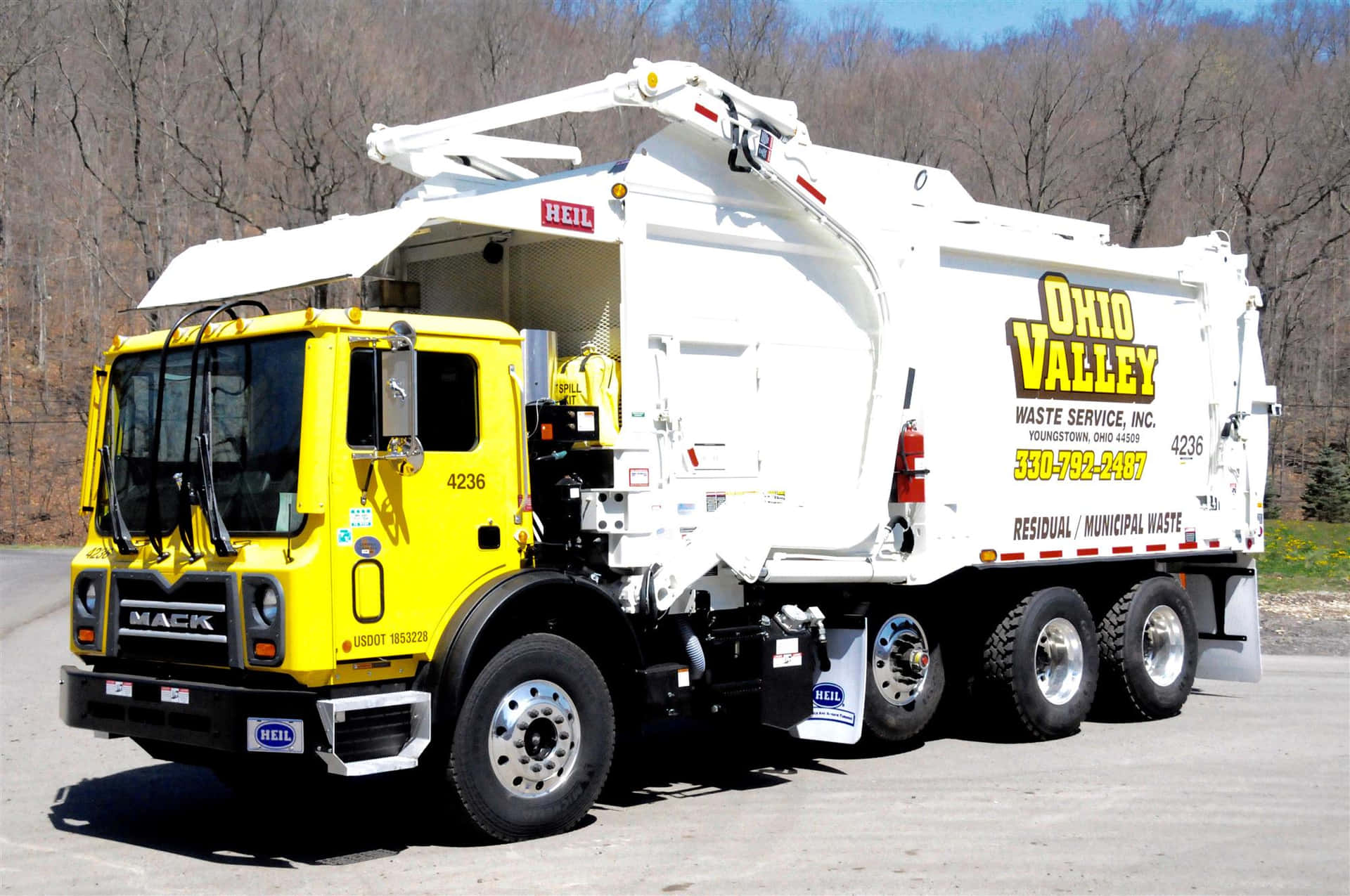 Reliable Garbage Truck Keeping Community Clean