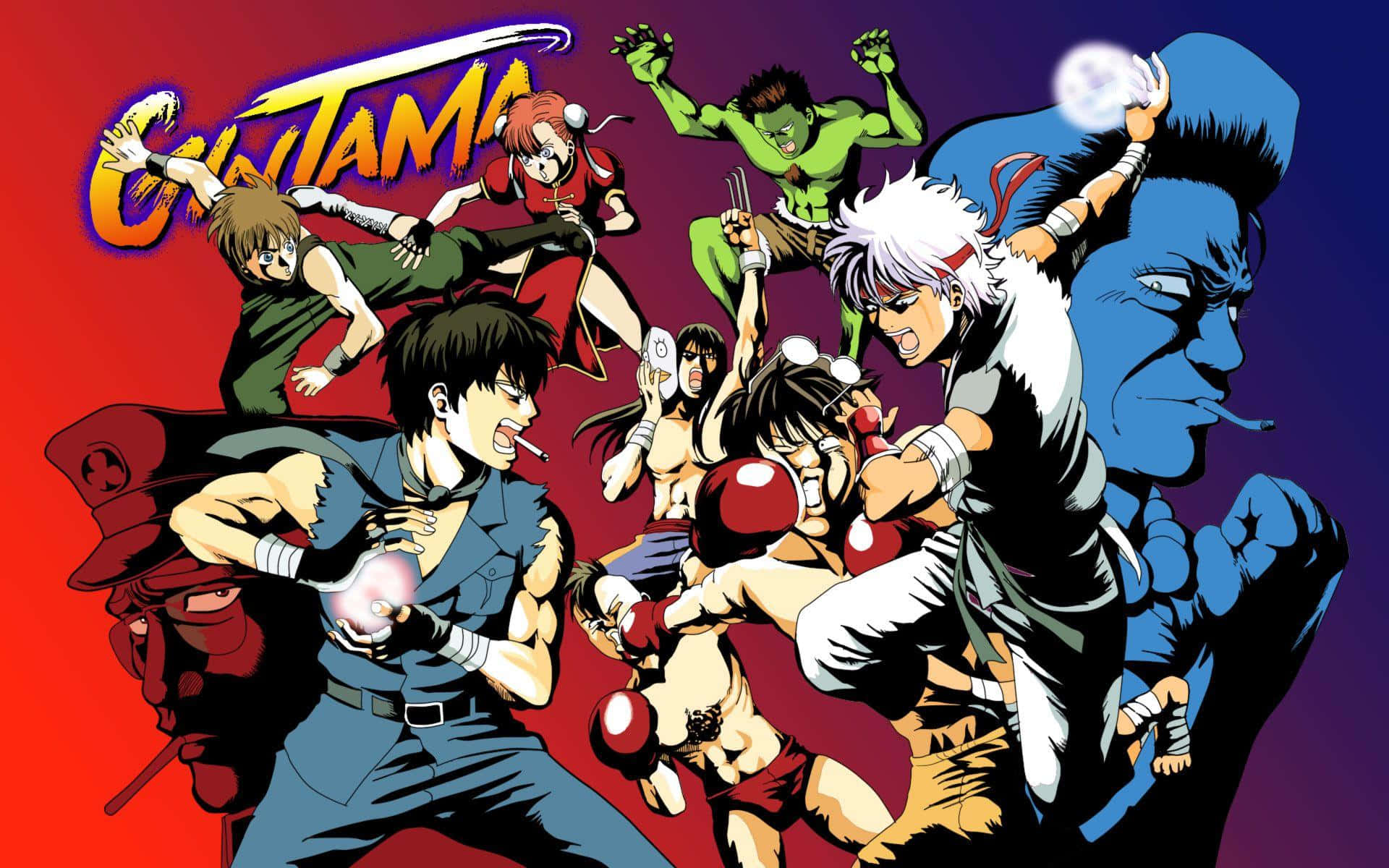 Experience the hilarious adventures of Gintama!