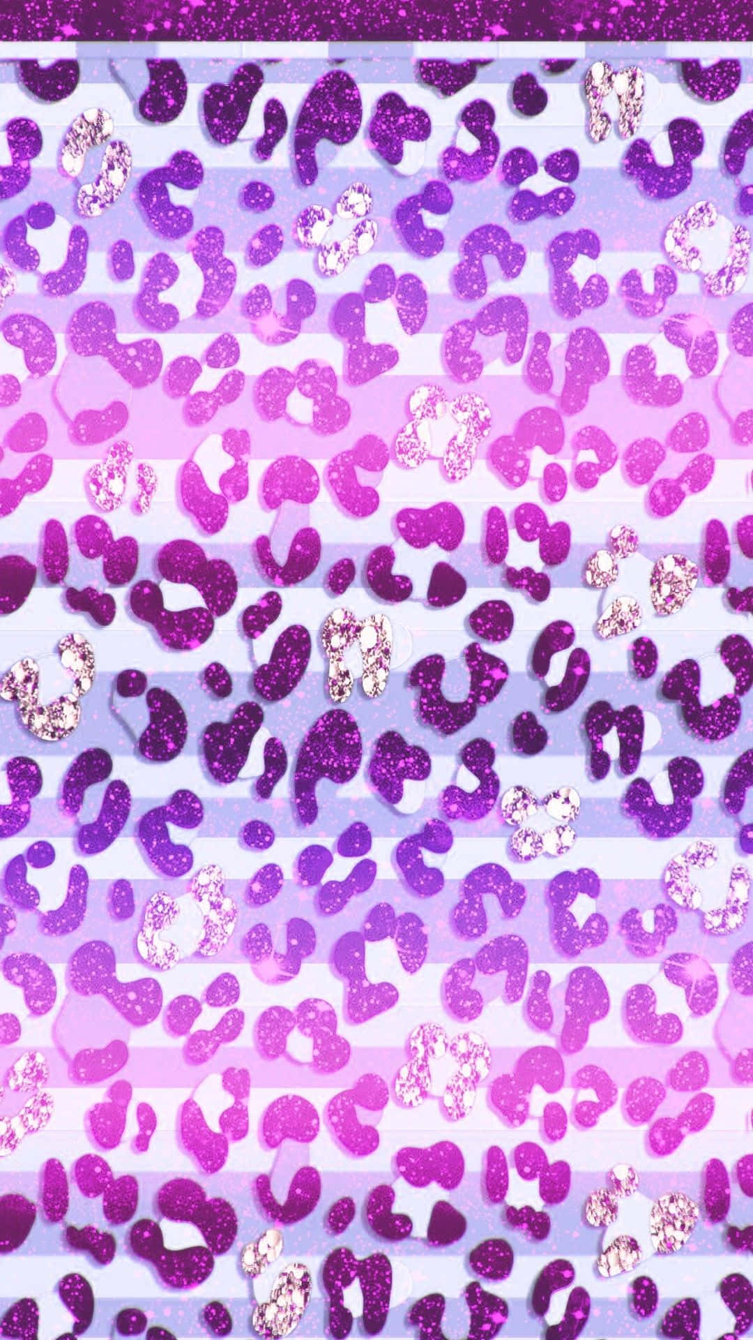 A Purple And Purple Leopard Print Fabric Wallpaper
