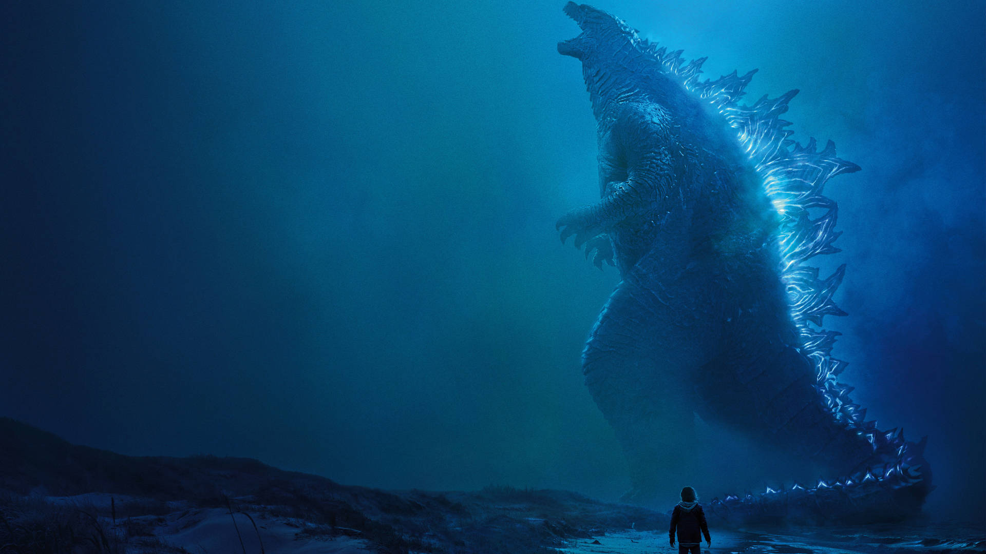"Godzilla's Glowing Dorsal Spine" Wallpaper
