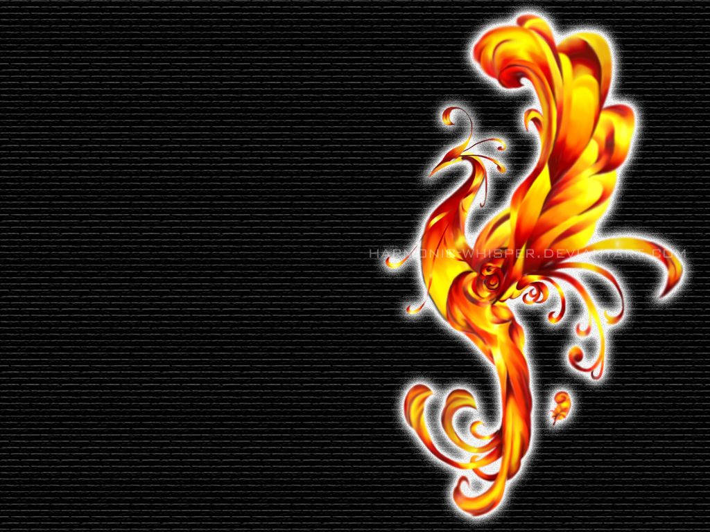 "Phoenix Rising" Wallpaper