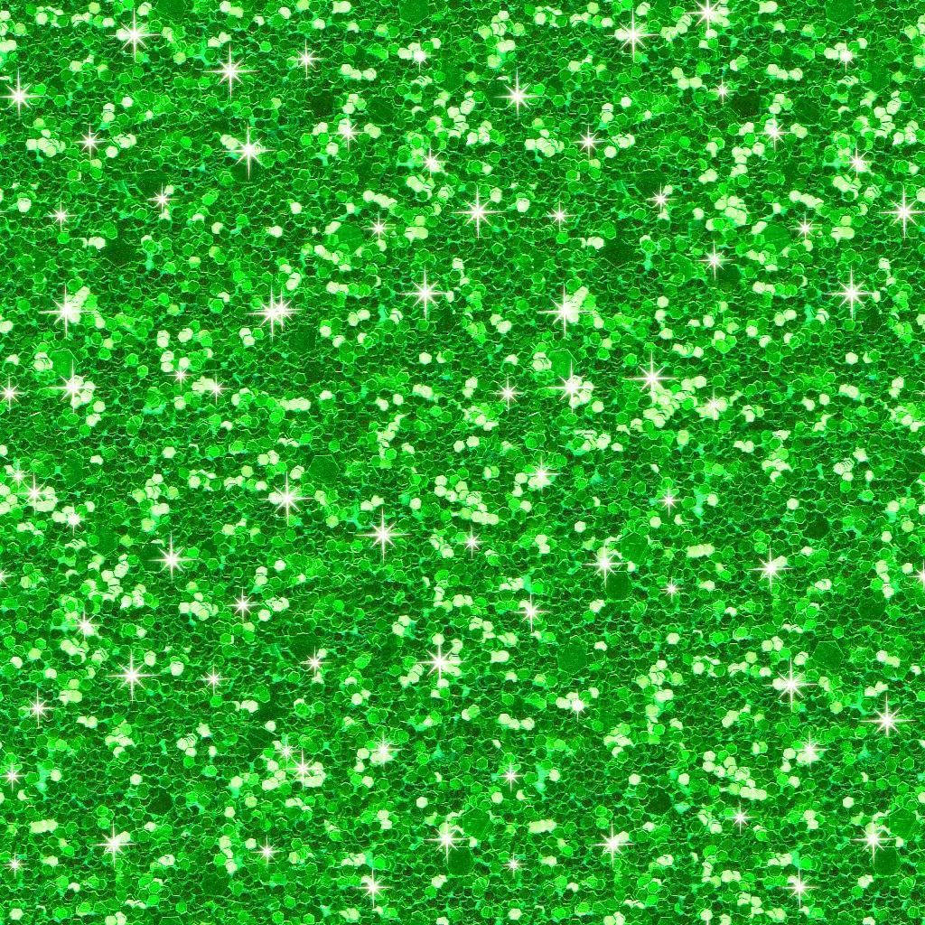 Sparkling Green Glitter Hd Wallpaper