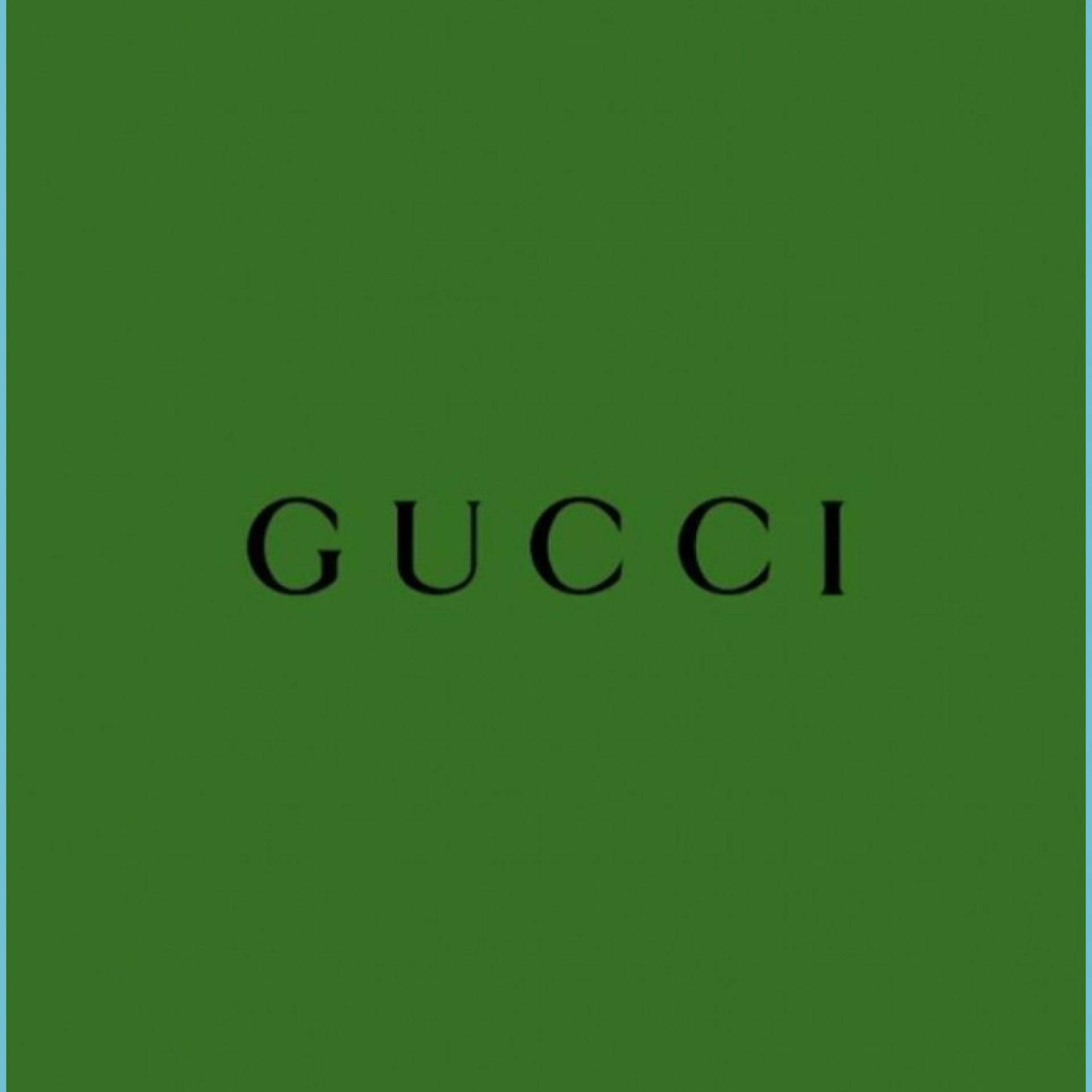 Gucci Plain Green Wallpaper