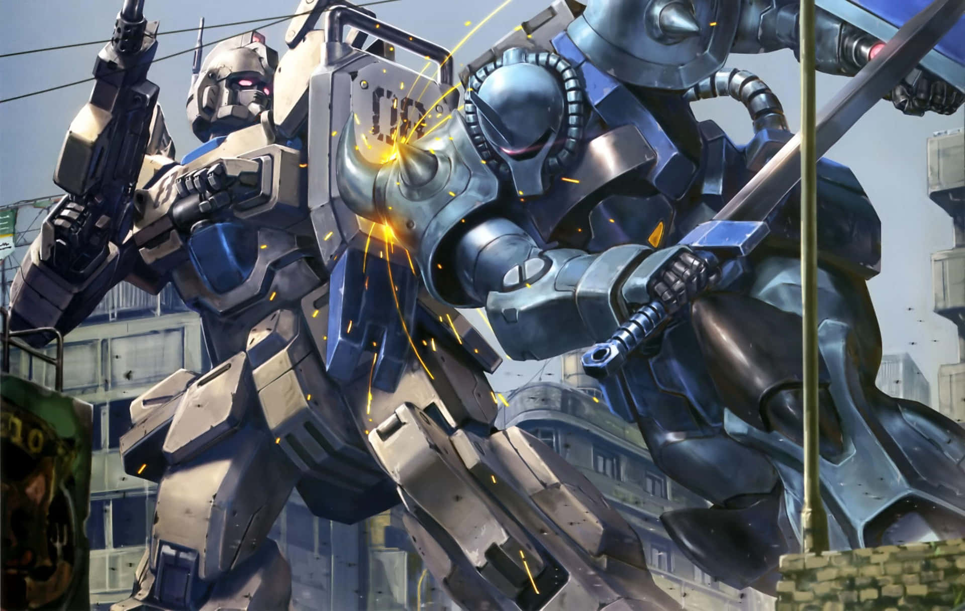 Explore the modern battlefield in 4K with the revolutionary Gundam 4K model. Wallpaper
