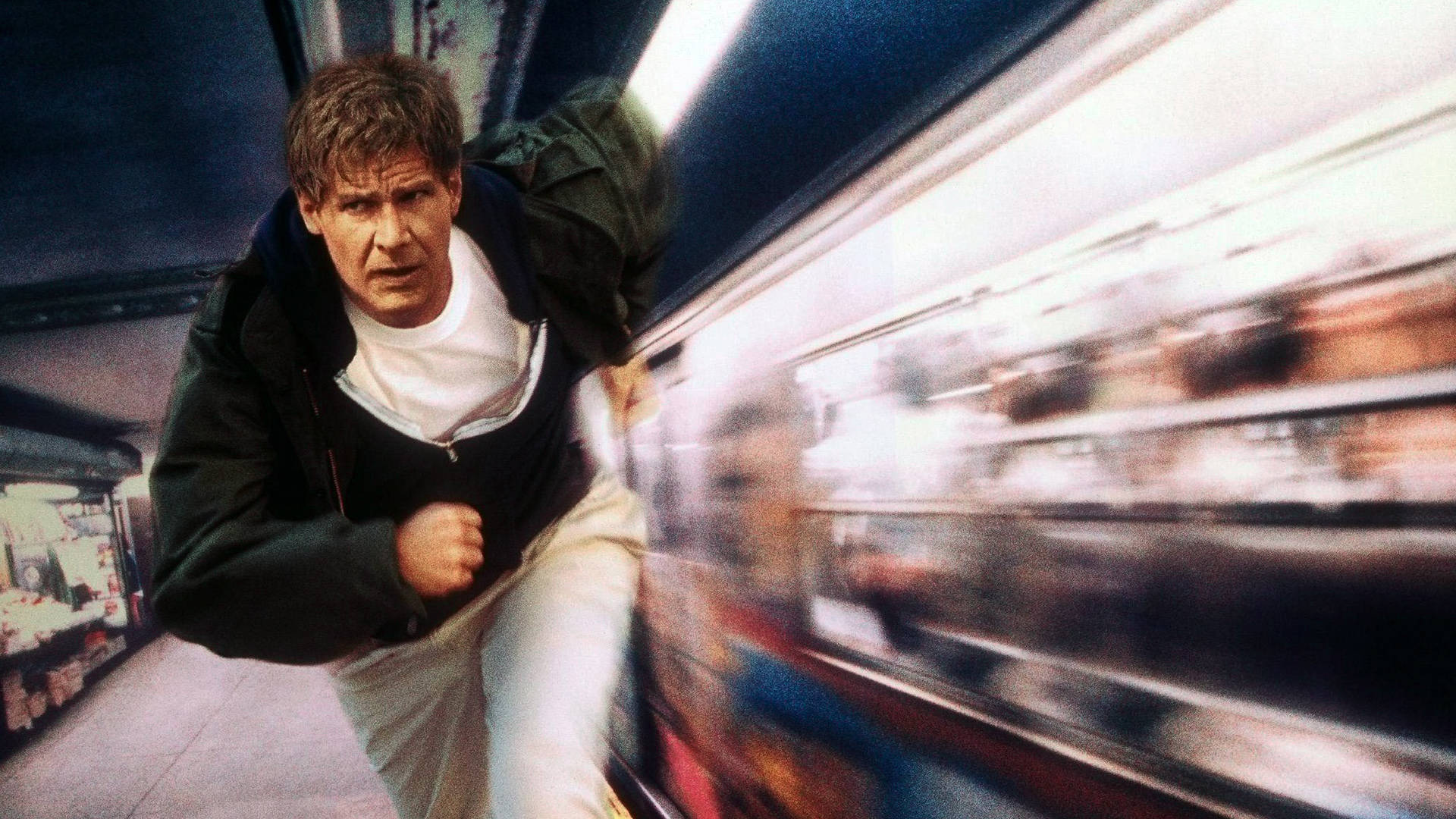 The Unforgettable "Harrison Ford in The Fugitive 1993" Wallpaper