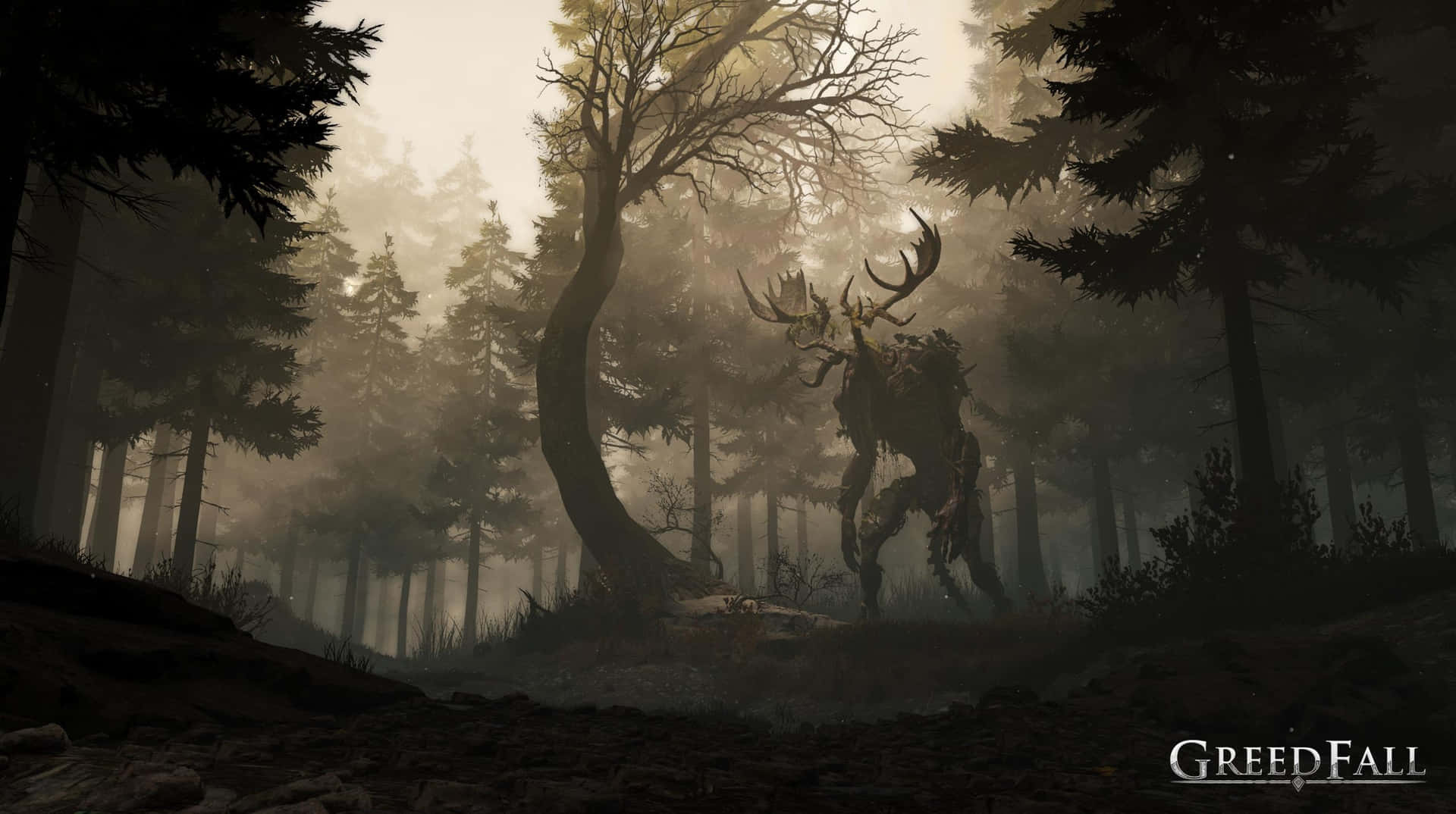 Hd Greedfall Background Mutant Deer In A Forest