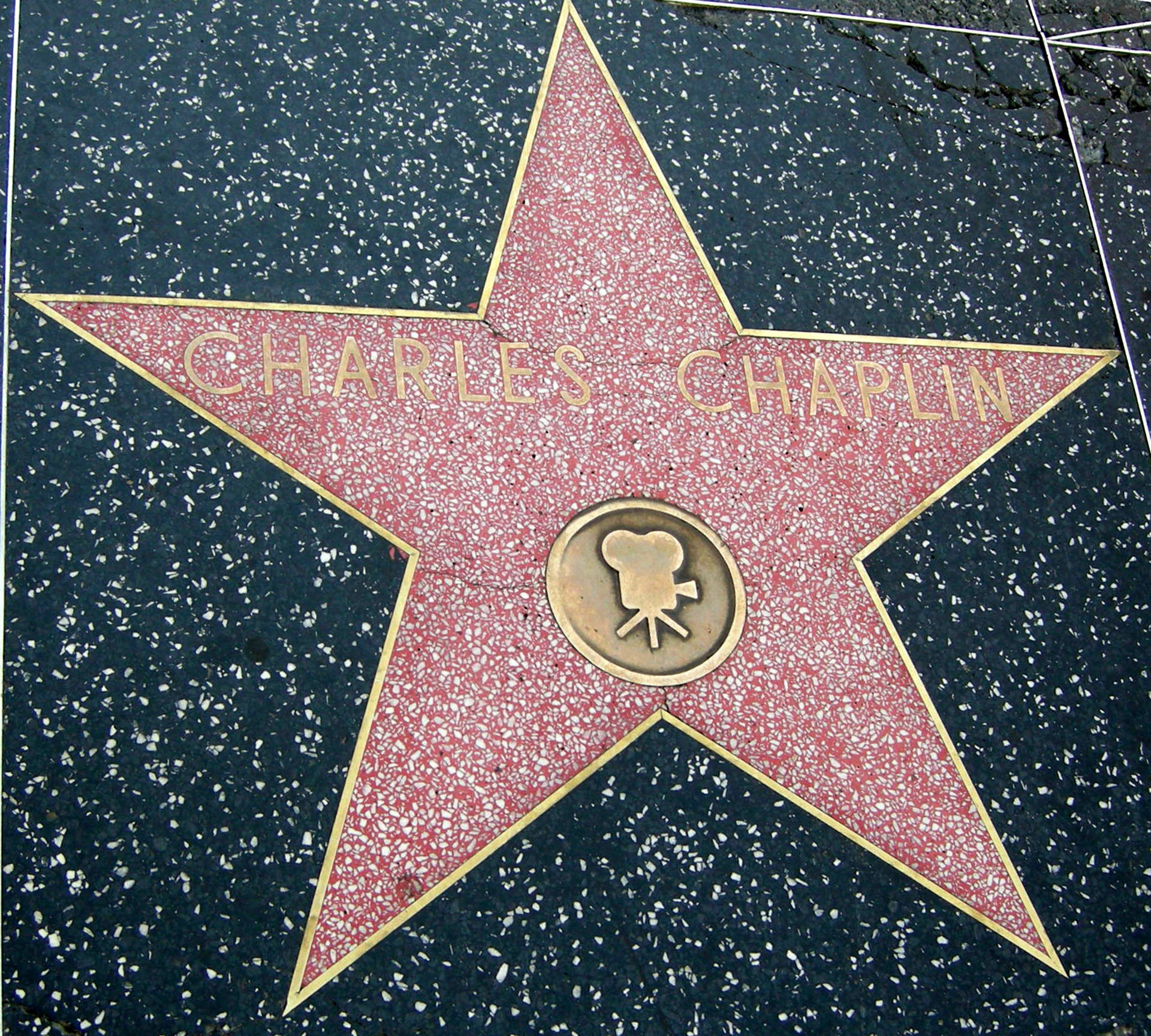 Hollywood Walk Of Fame Charles Chaplin Wallpaper