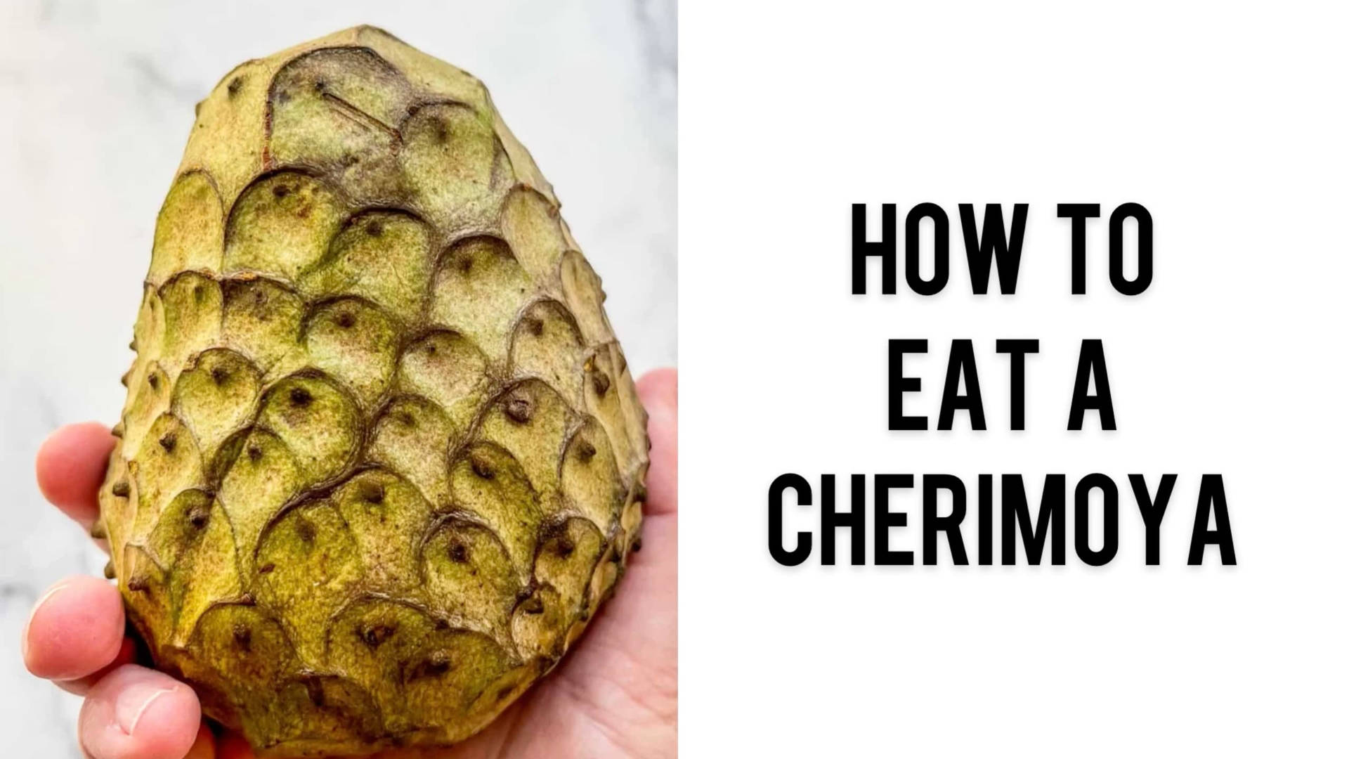 How To Eat A Cherimoya Wallpaper