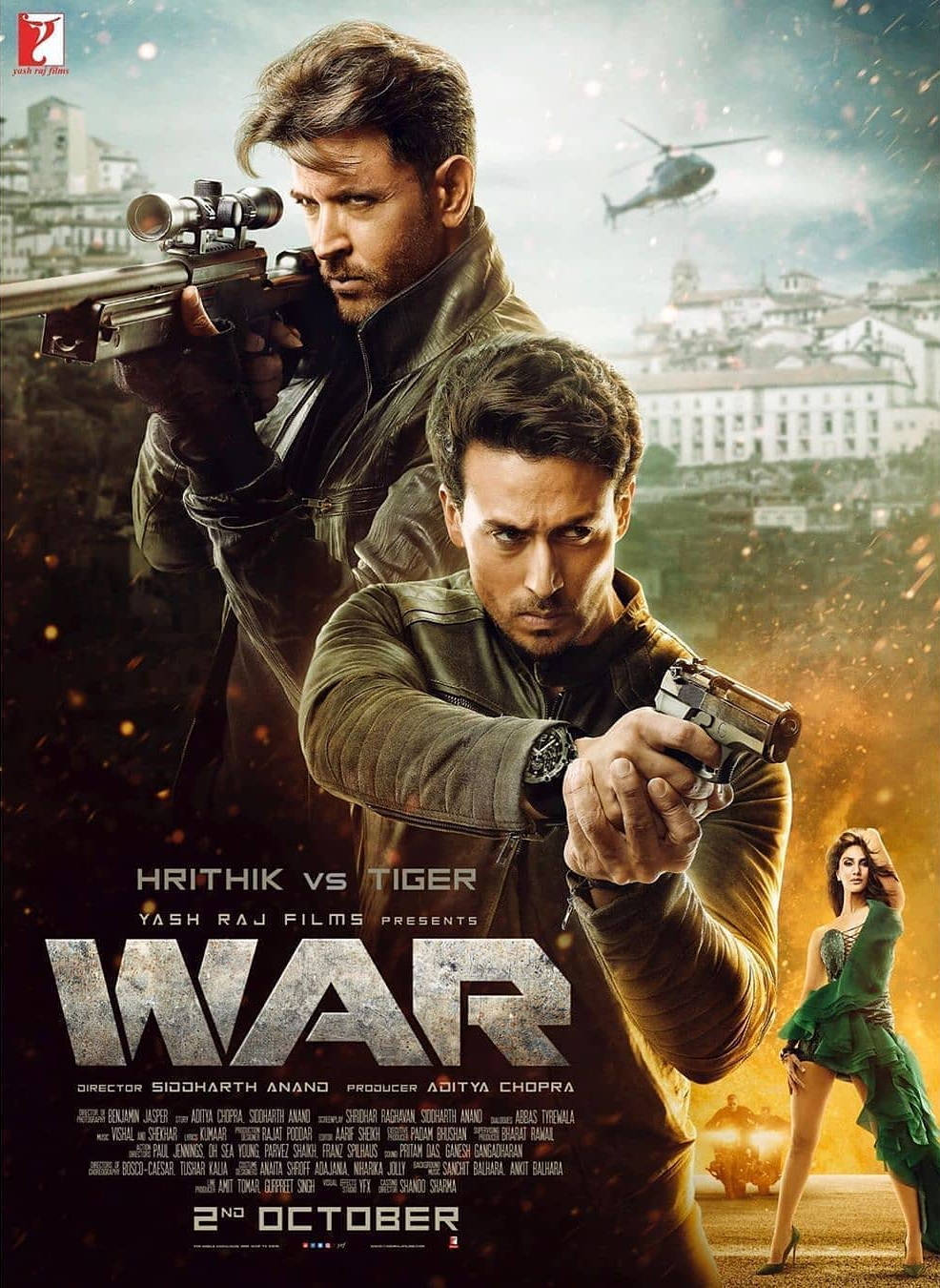 Hrithik Roshan War Movie Release Wallpaper