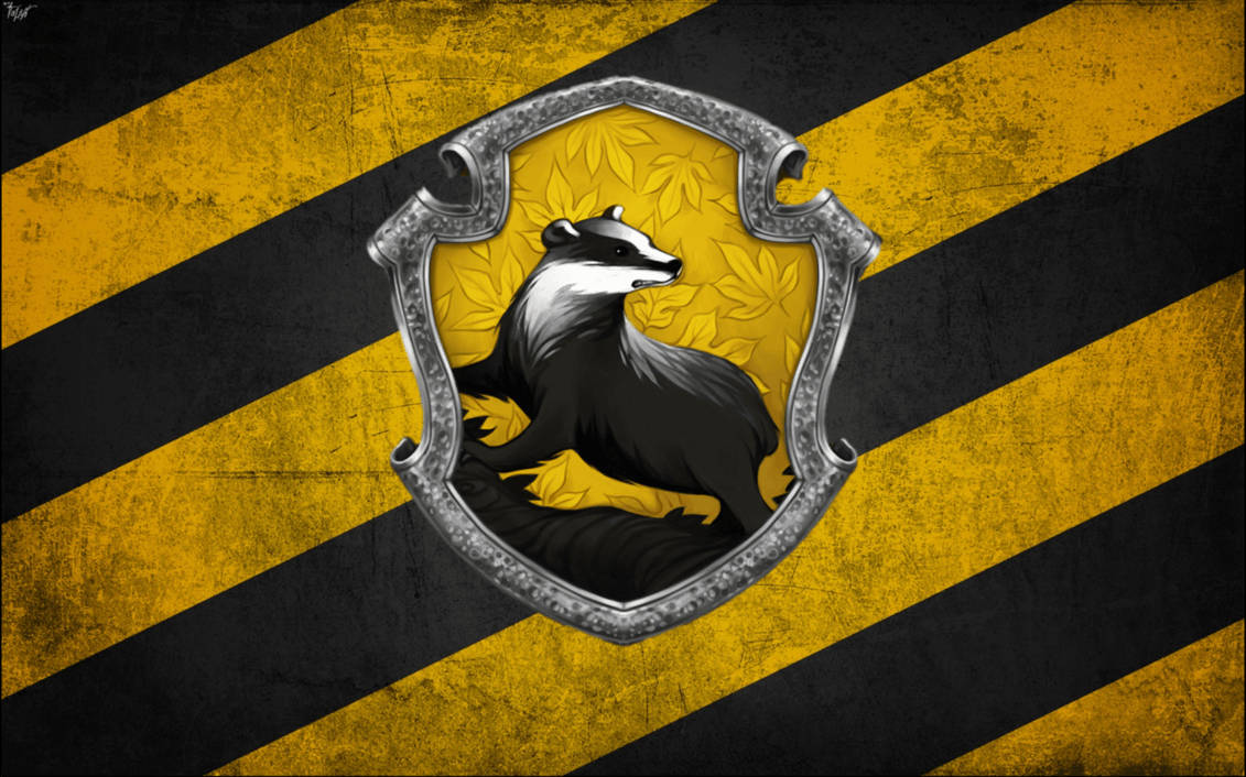 "Welcome to Hufflepuff - Where Loyalty Lives" Wallpaper