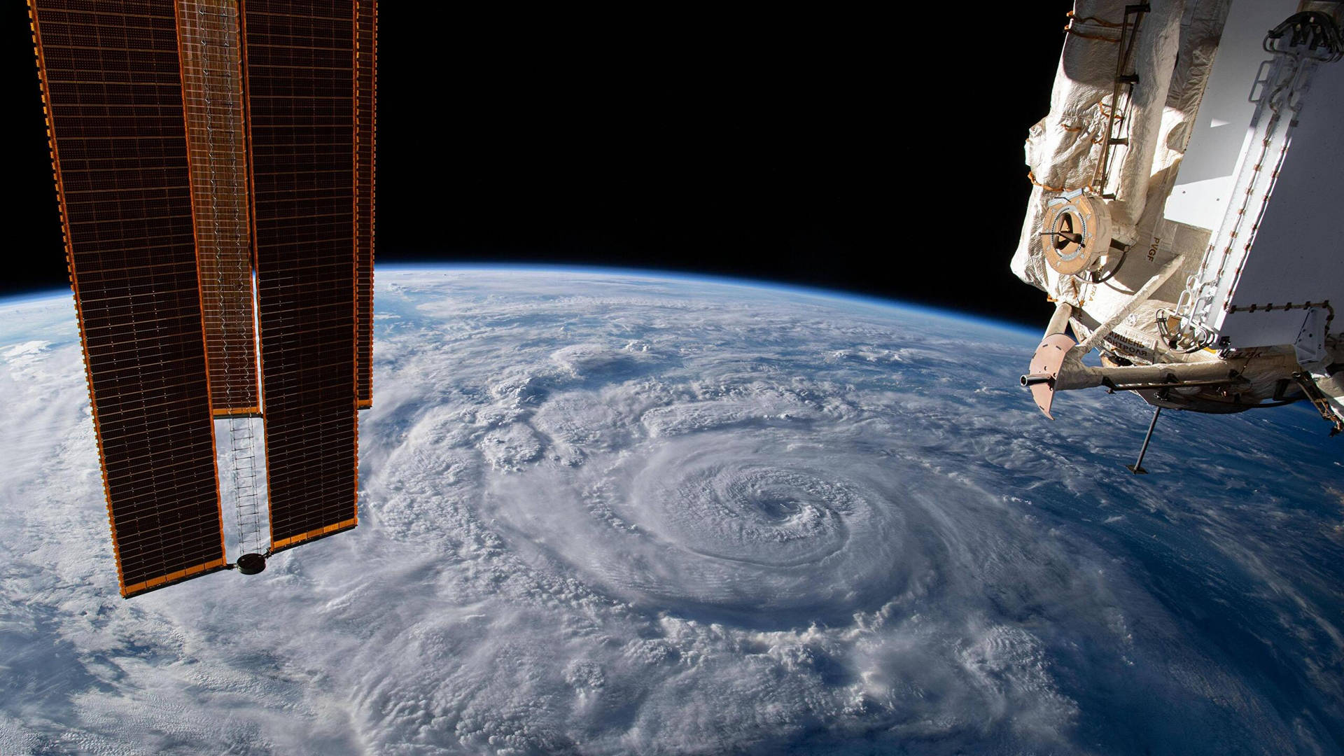 Hurricane Satellite Wallpaper