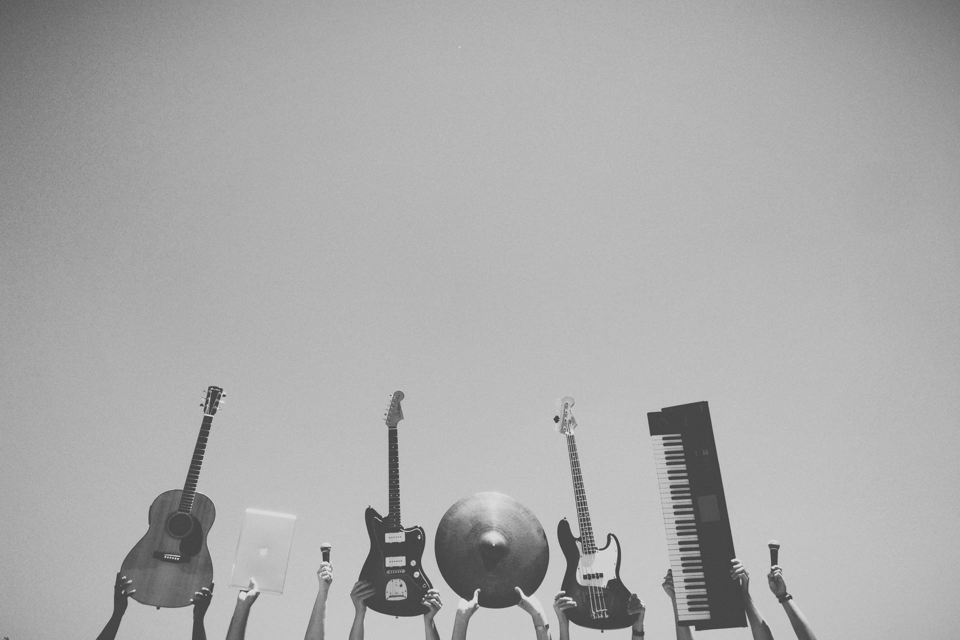 Instruments For Music 4k Wallpaper