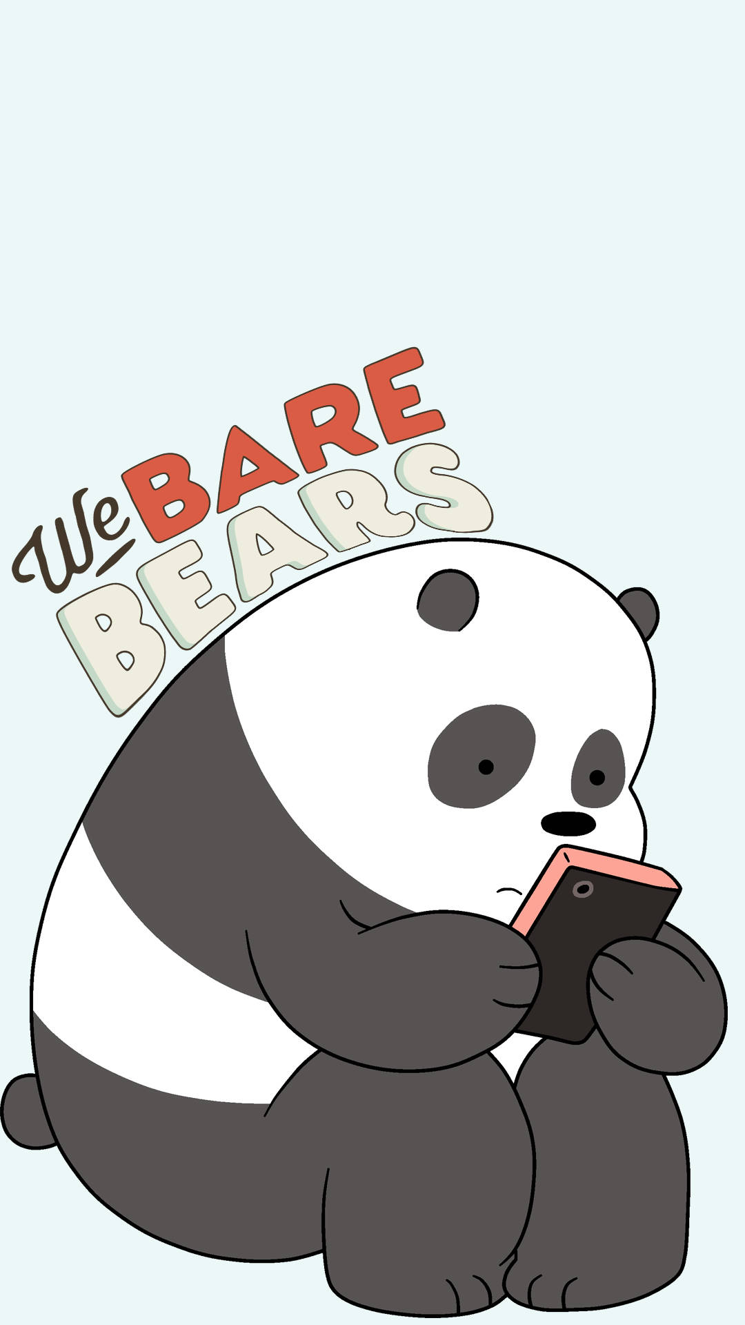 Introverted Panda We Bare Bears Wallpaper