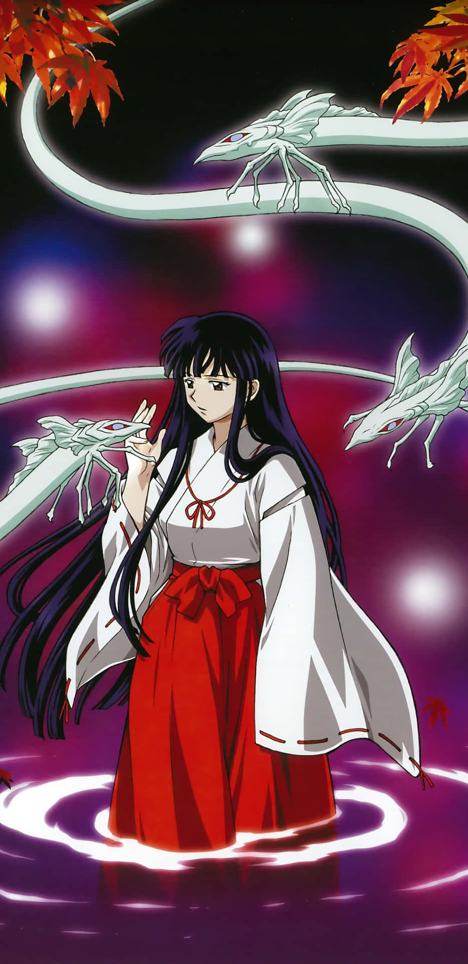 "Experience the Power of the Inuyasha Phone" Wallpaper