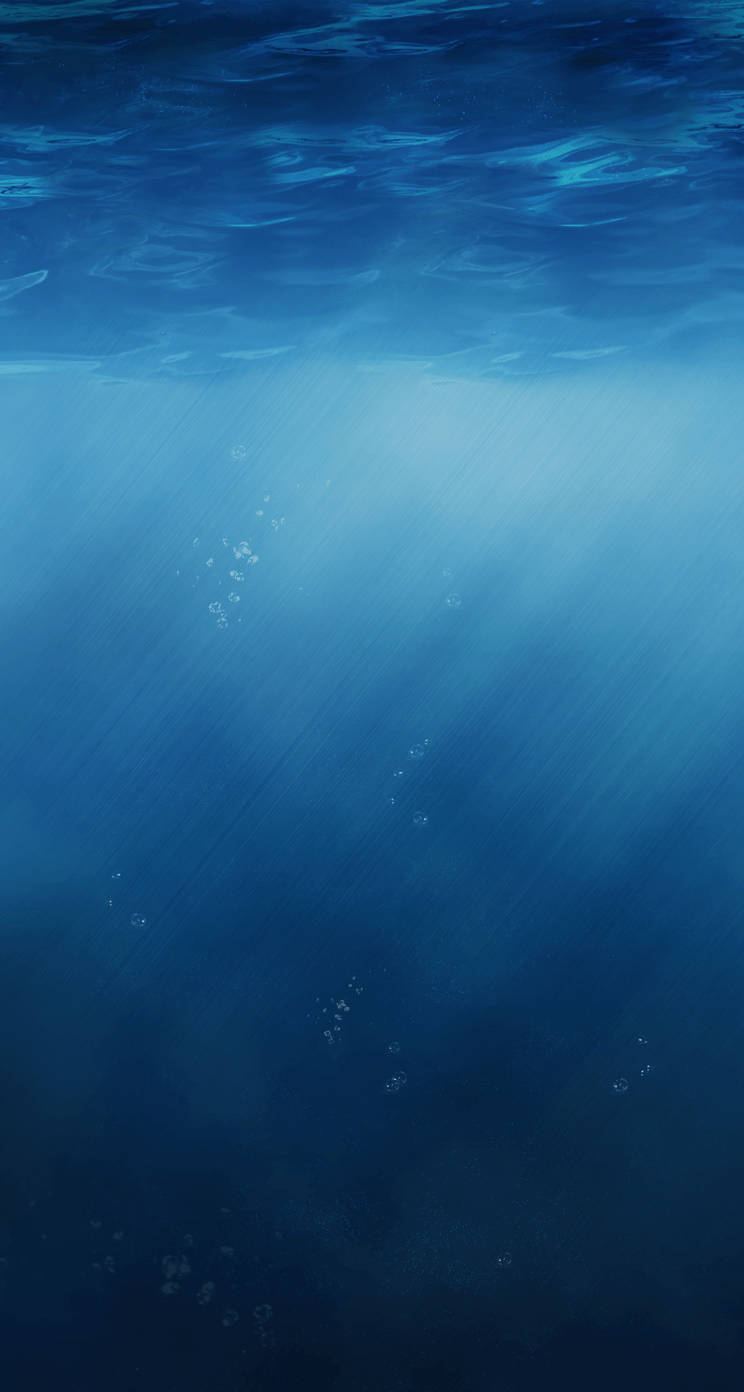 iOS 8 Underwater Wallpaper