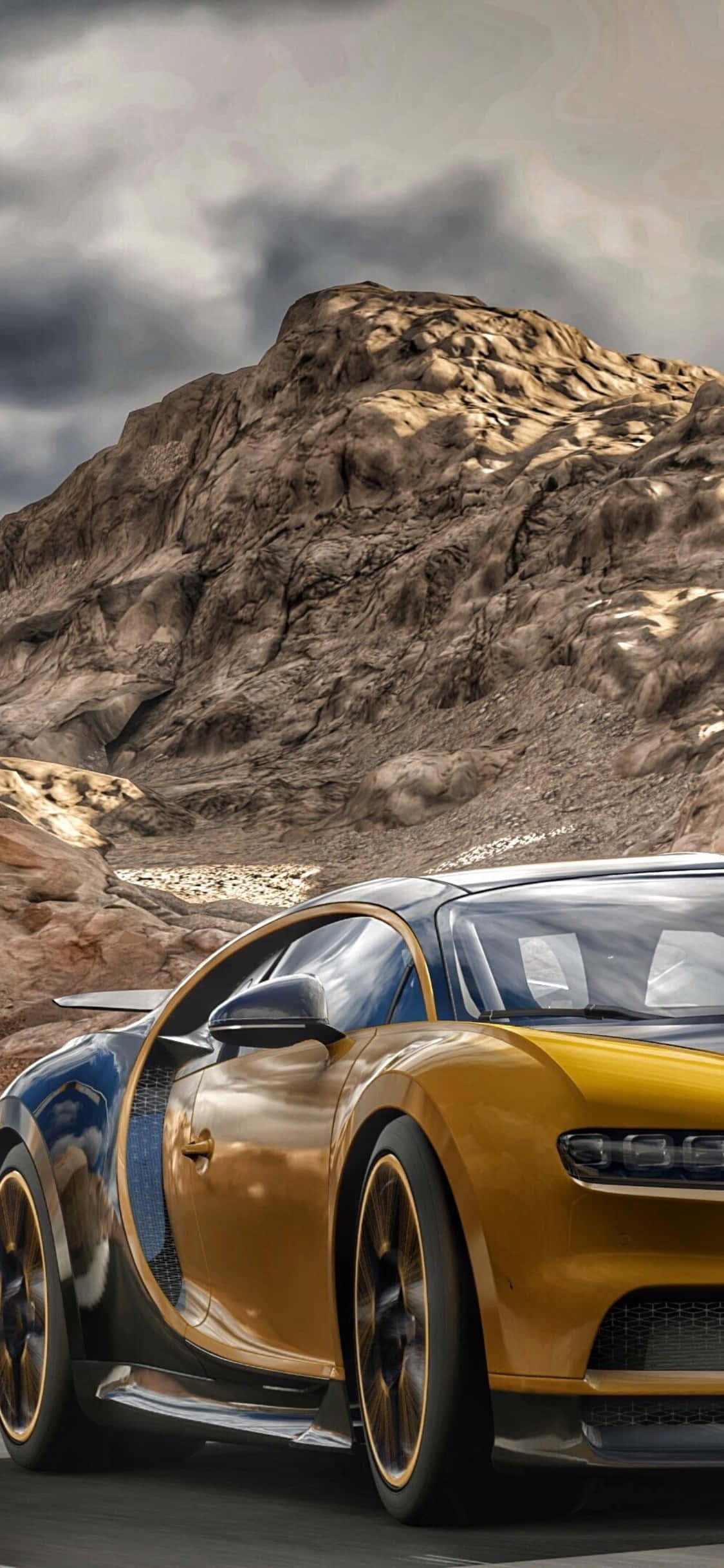 iPhone X Bugatti Chiron Forza Motorsport 7 Background