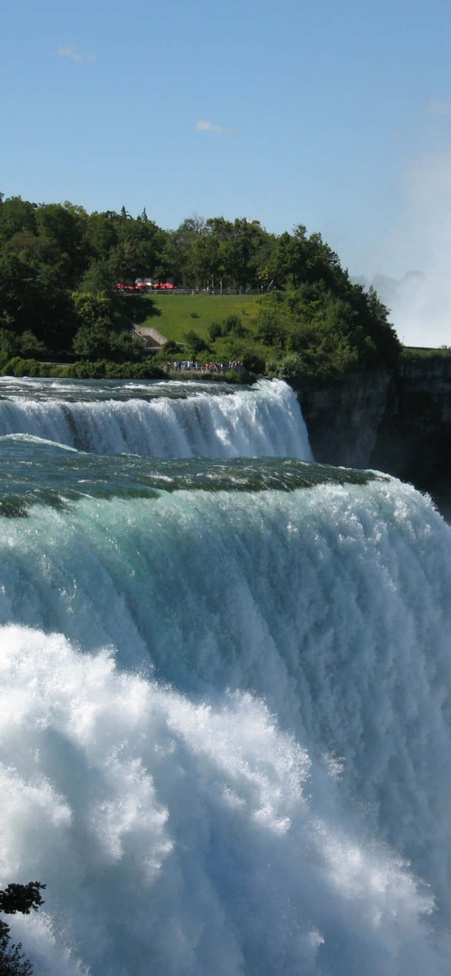 iPhone X Niagara Falls Layer Background