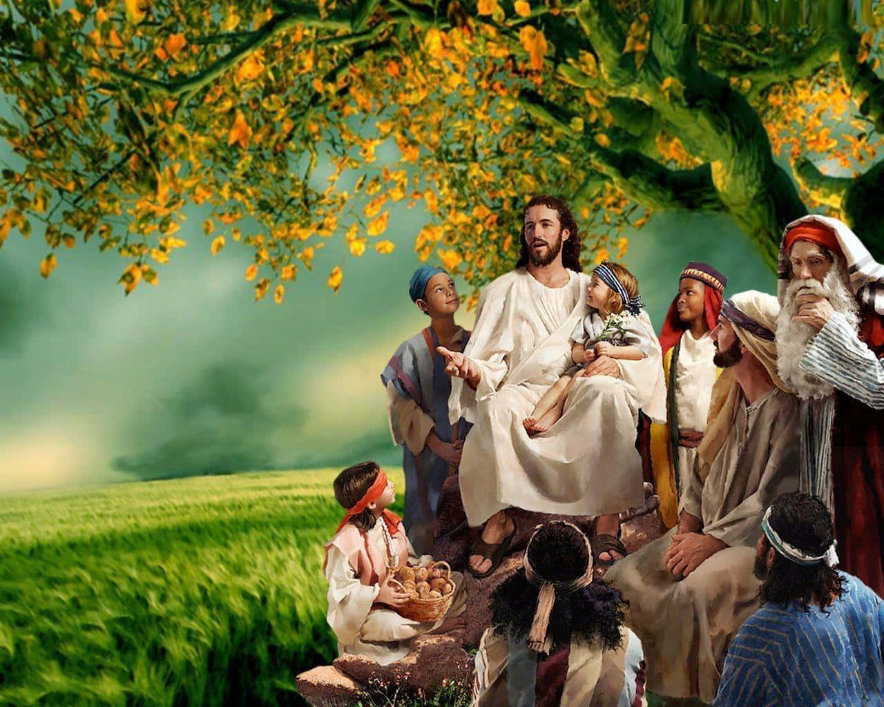 Jesus Christ And Children Picture