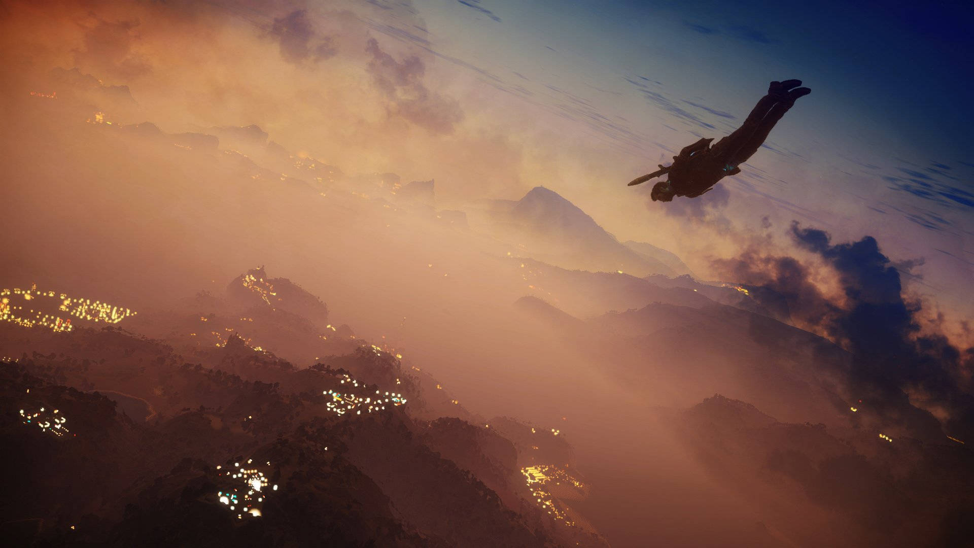 Just Cause 2 Clouds Wallpaper