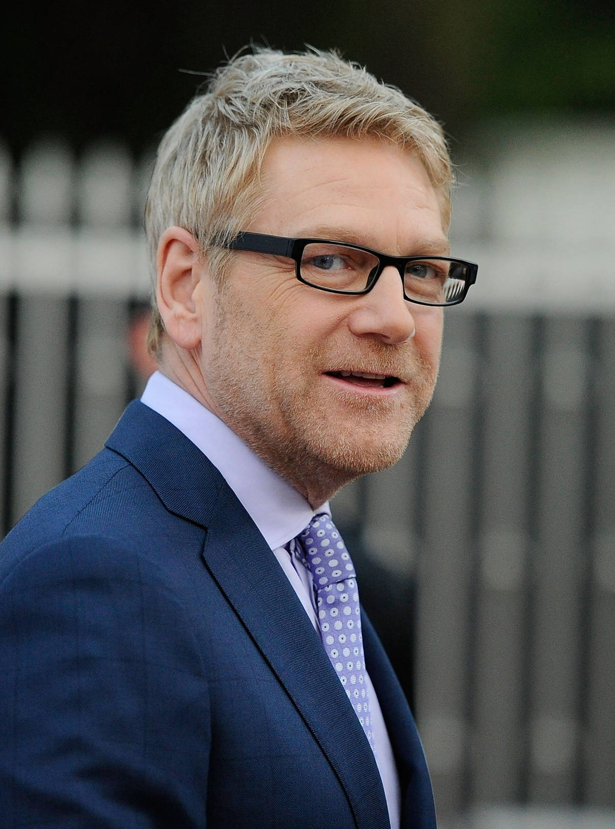 Kenneth Branagh With Glasses Wallpaper