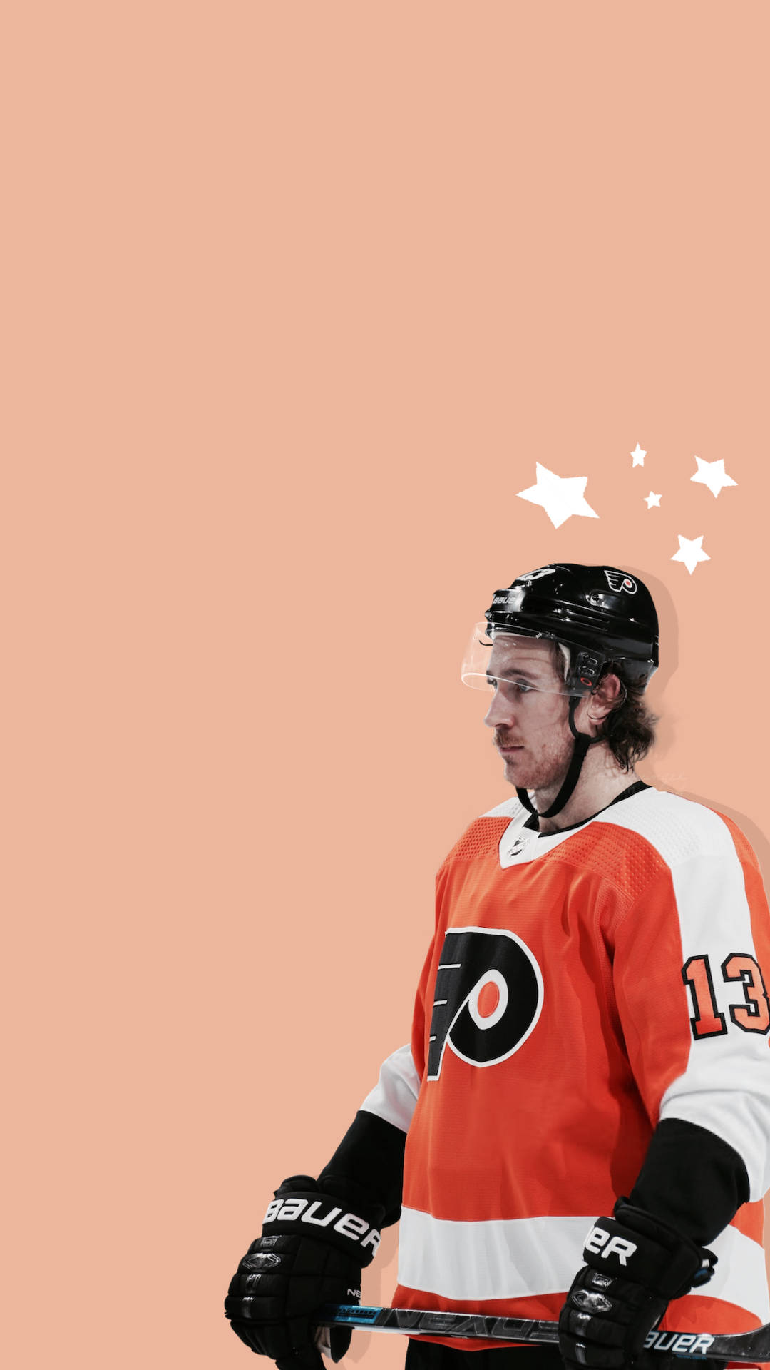 Kevin Hayes Jersey Number 13 Wallpaper