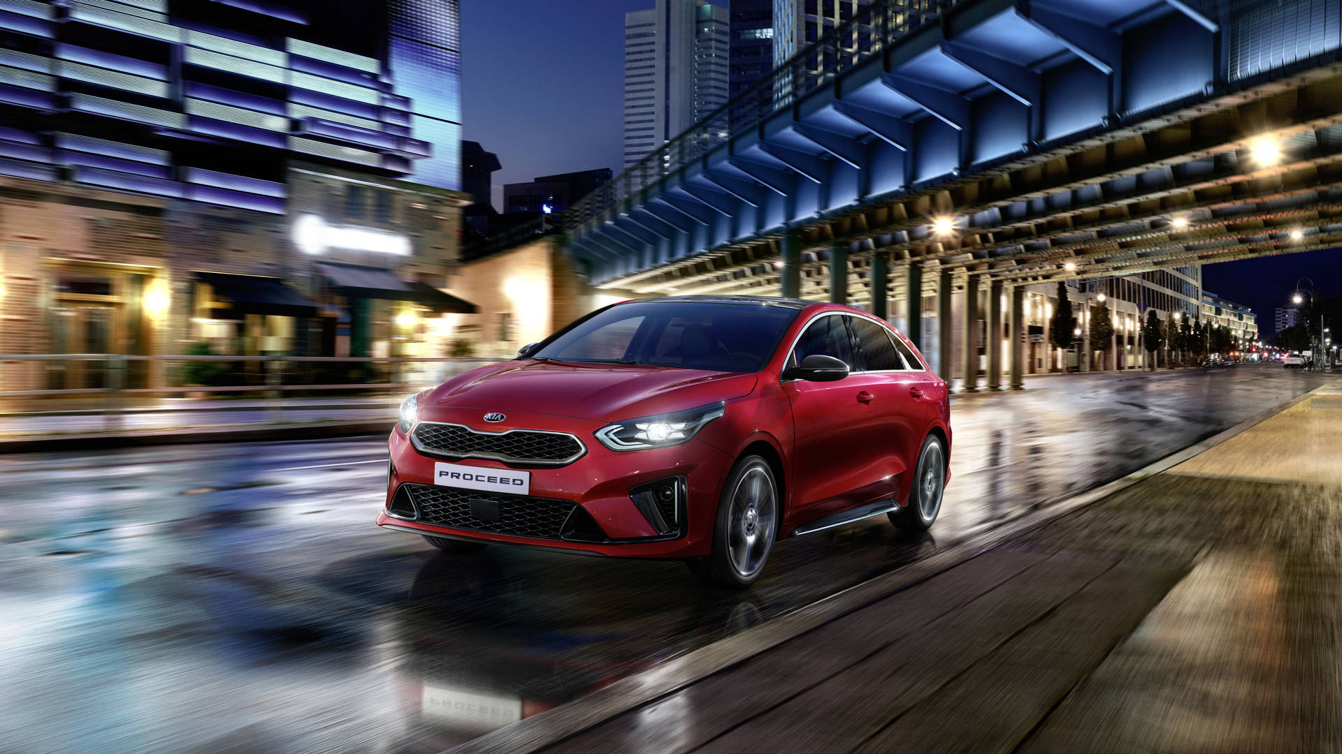Enjoy Smoother Driving with Kia Proceed GT Line 2019 Wallpaper