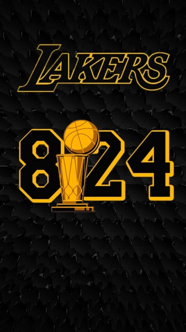 Kobe Bryant's Iconic 24 Logo Wallpaper
