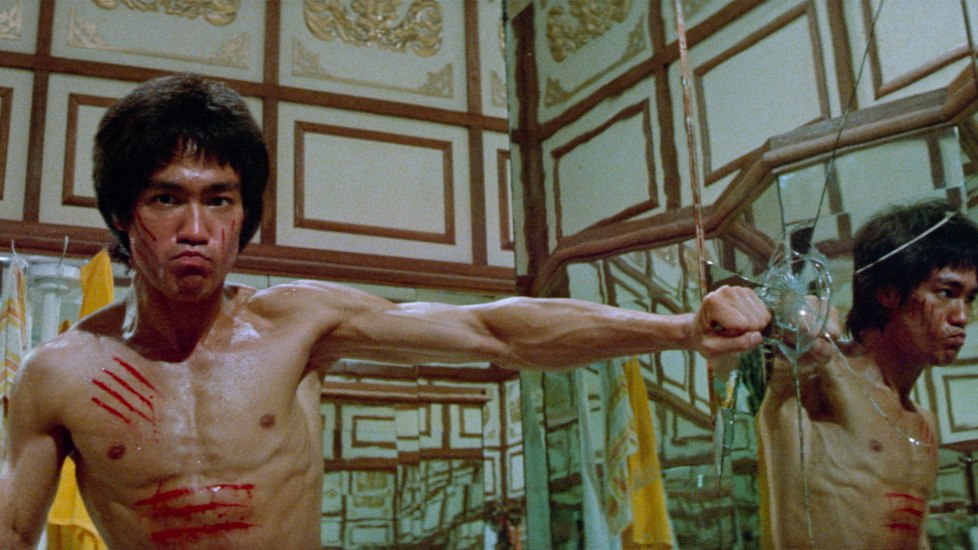 Kung Fu Artist Bruce Lee Enter The Dragon Movie Still Wallpaper