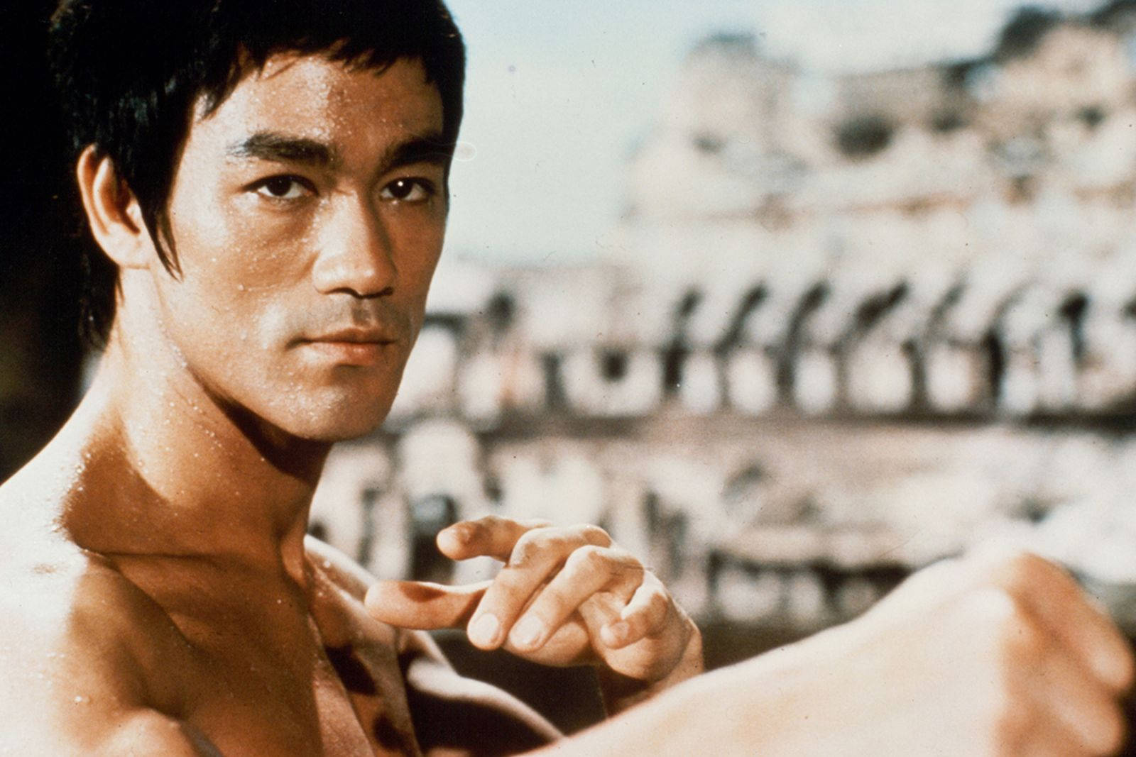 Kung Fu Artist Bruce Lee Movie Still Wallpaper