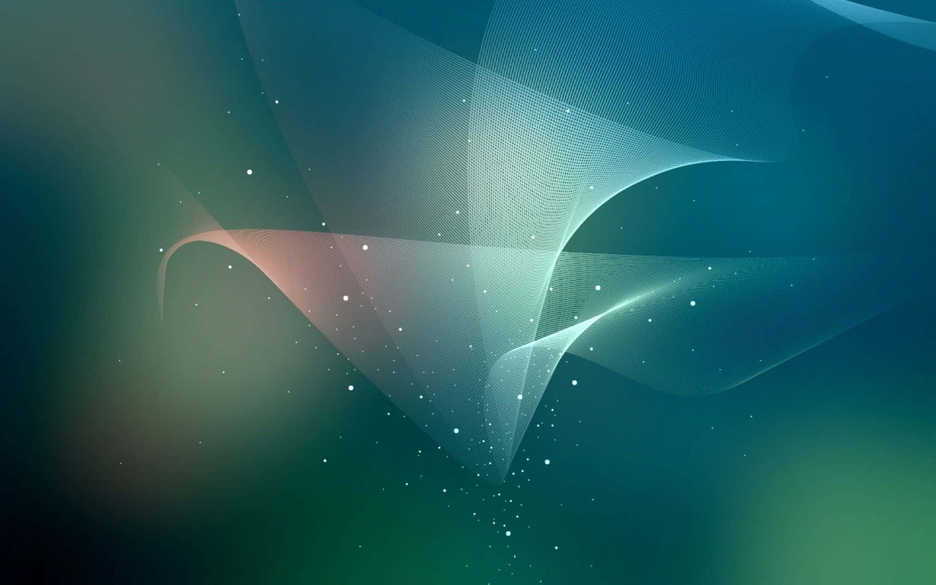 A Blurry Background With A Blue And Green Color Wallpaper