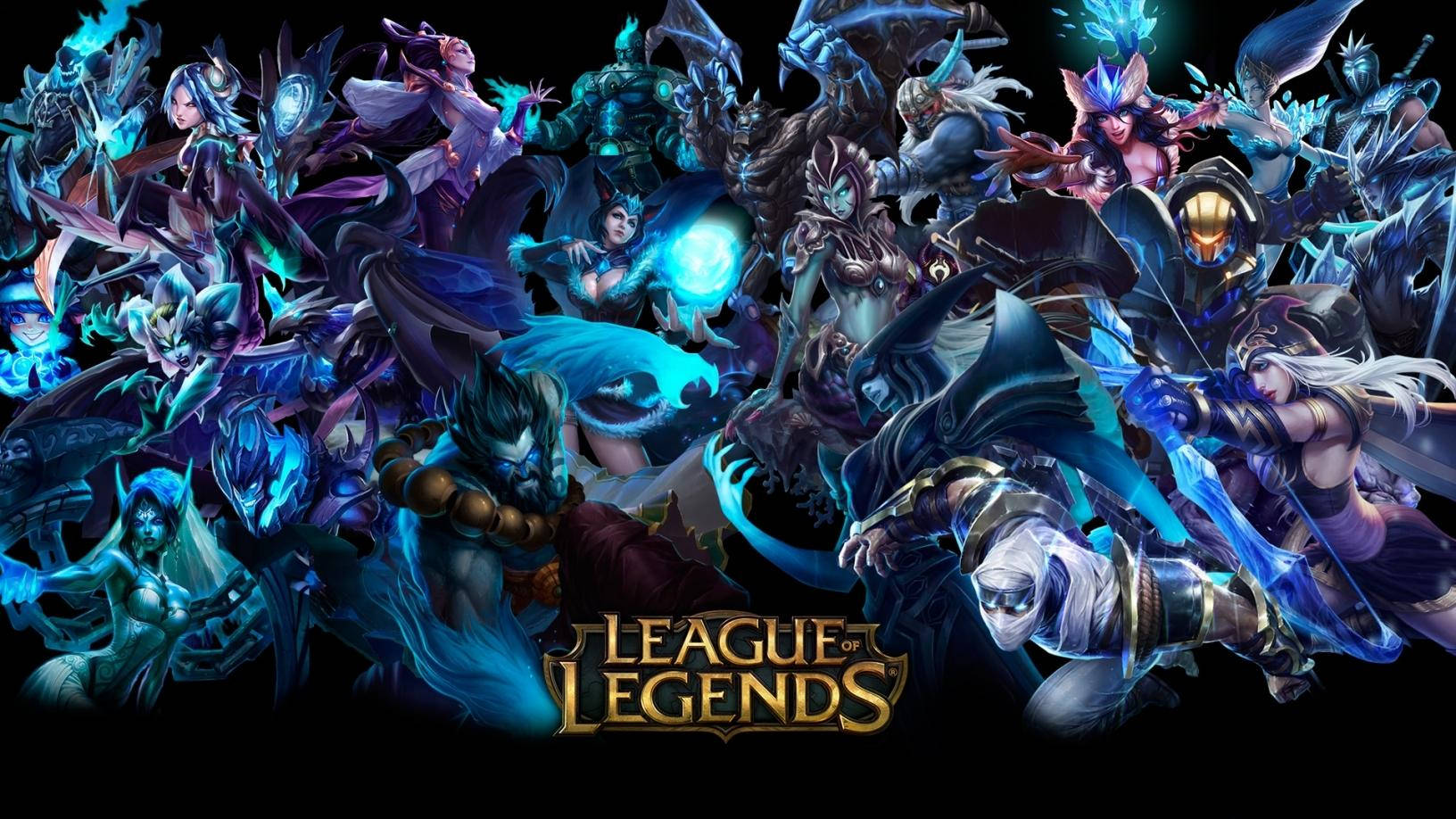 League Of Legends Logo Magnificent Graphic Wallpaper