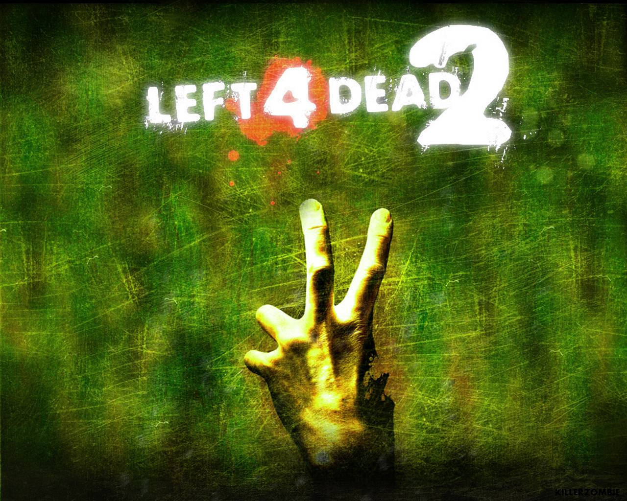 Left 4 Dead 2 Creepy Hand Poster Wallpaper
