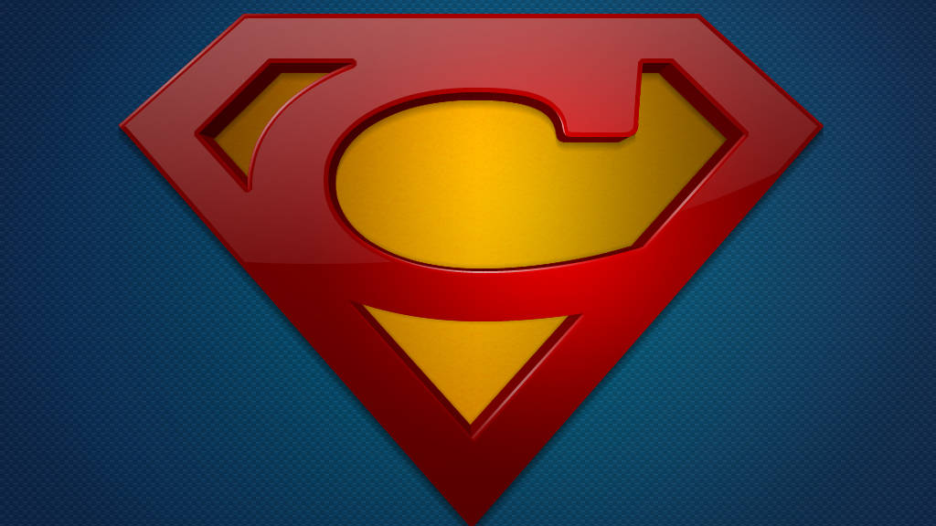 Letter C Classic Superman Logo Wallpaper
