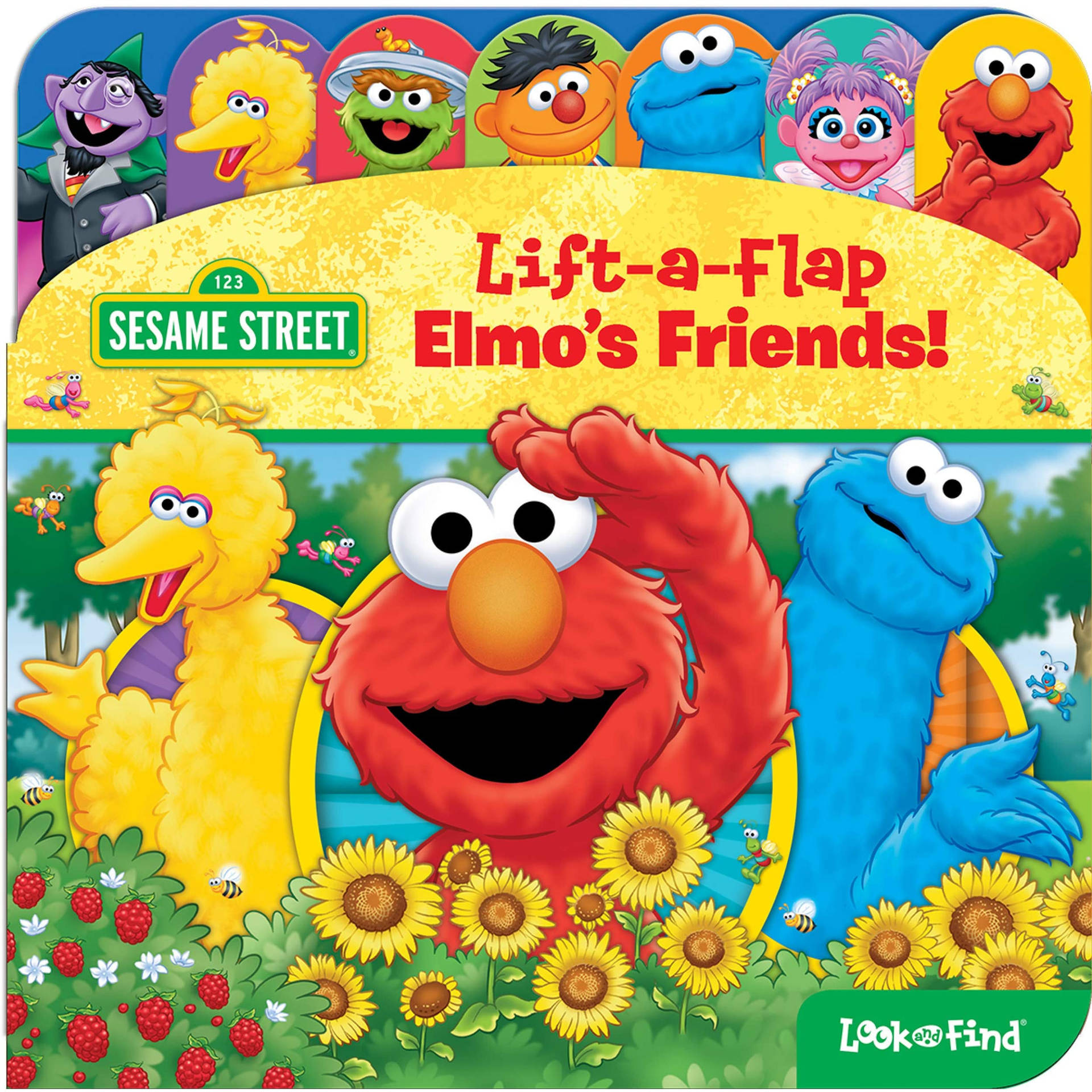 Lift A Flap Elmo's Friends Wallpaper