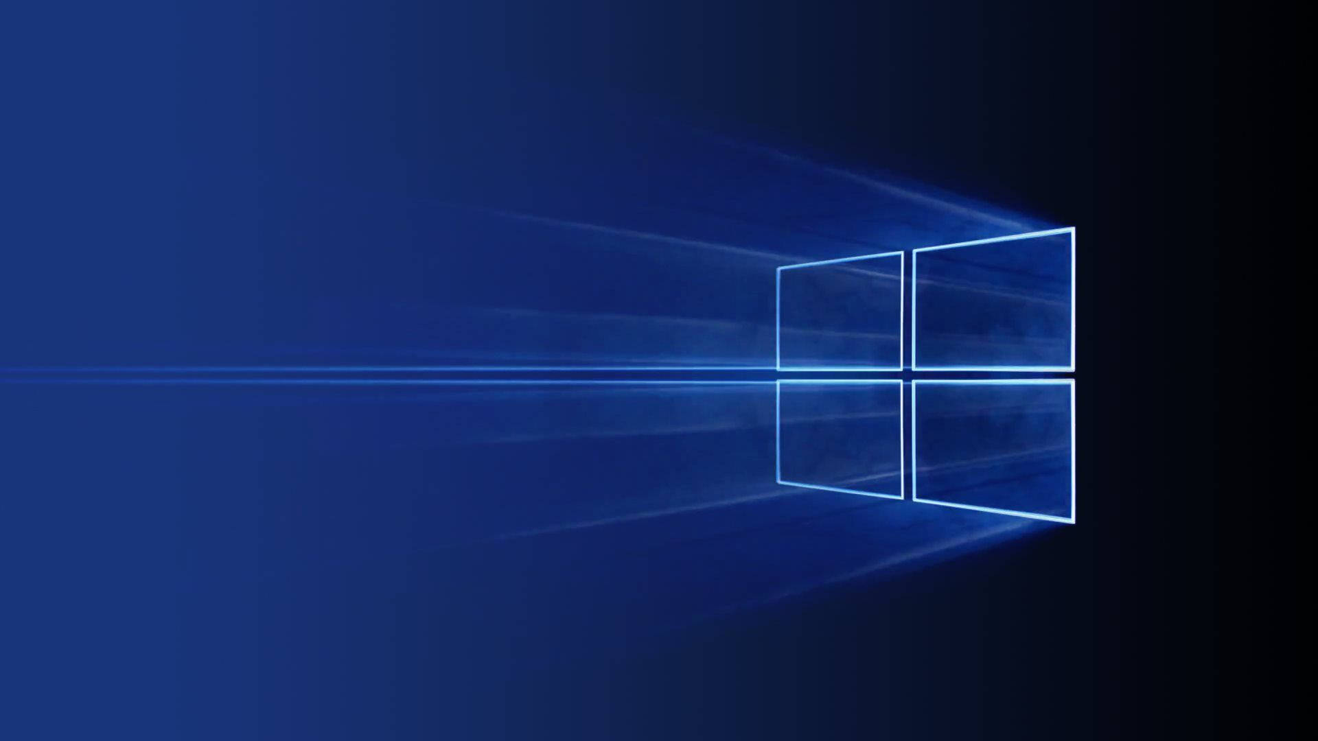 Microsoft Windows Logo Represented in Light Wallpaper