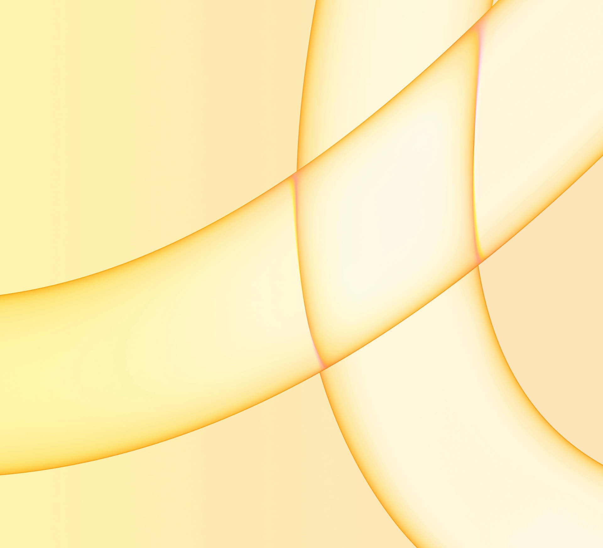 Light Yellow Background With Lines iMac 4K Wallpaper
