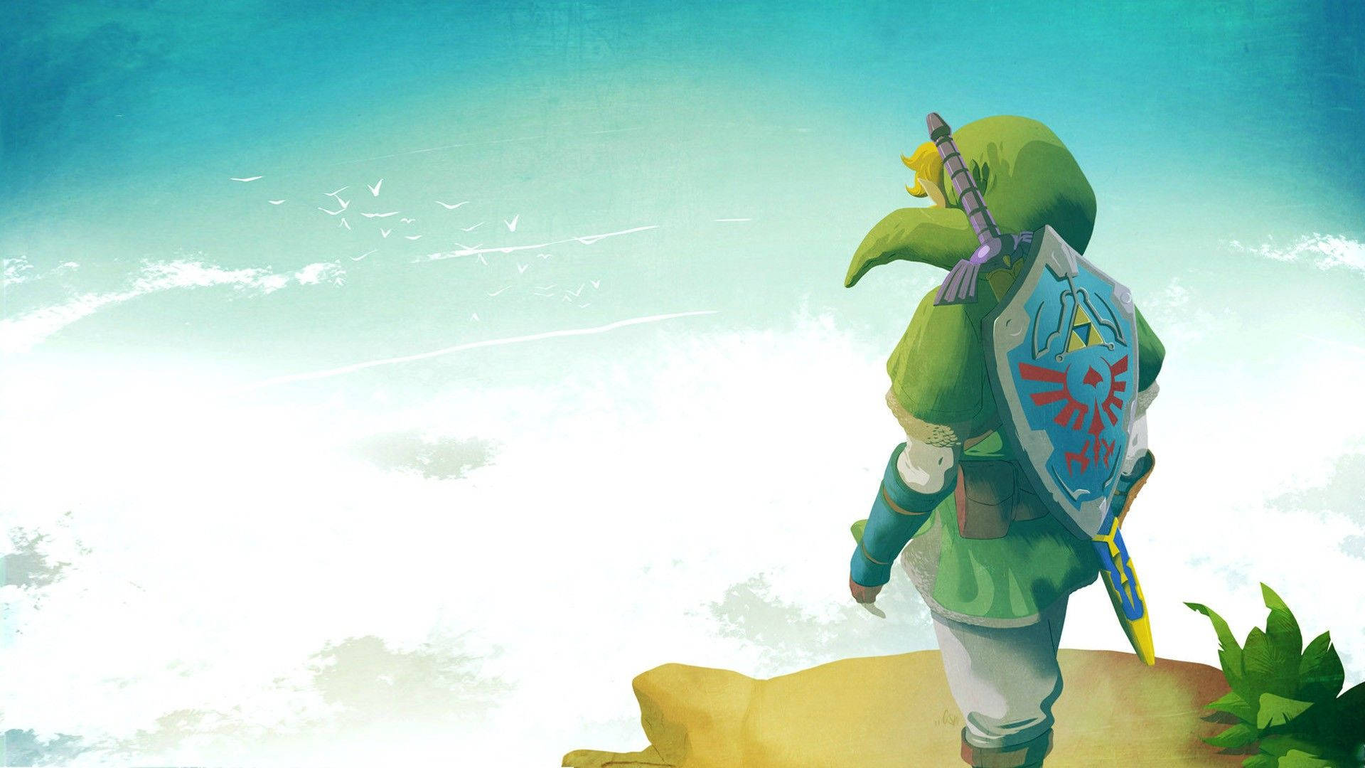 Link, The Legendary Hero Wallpaper