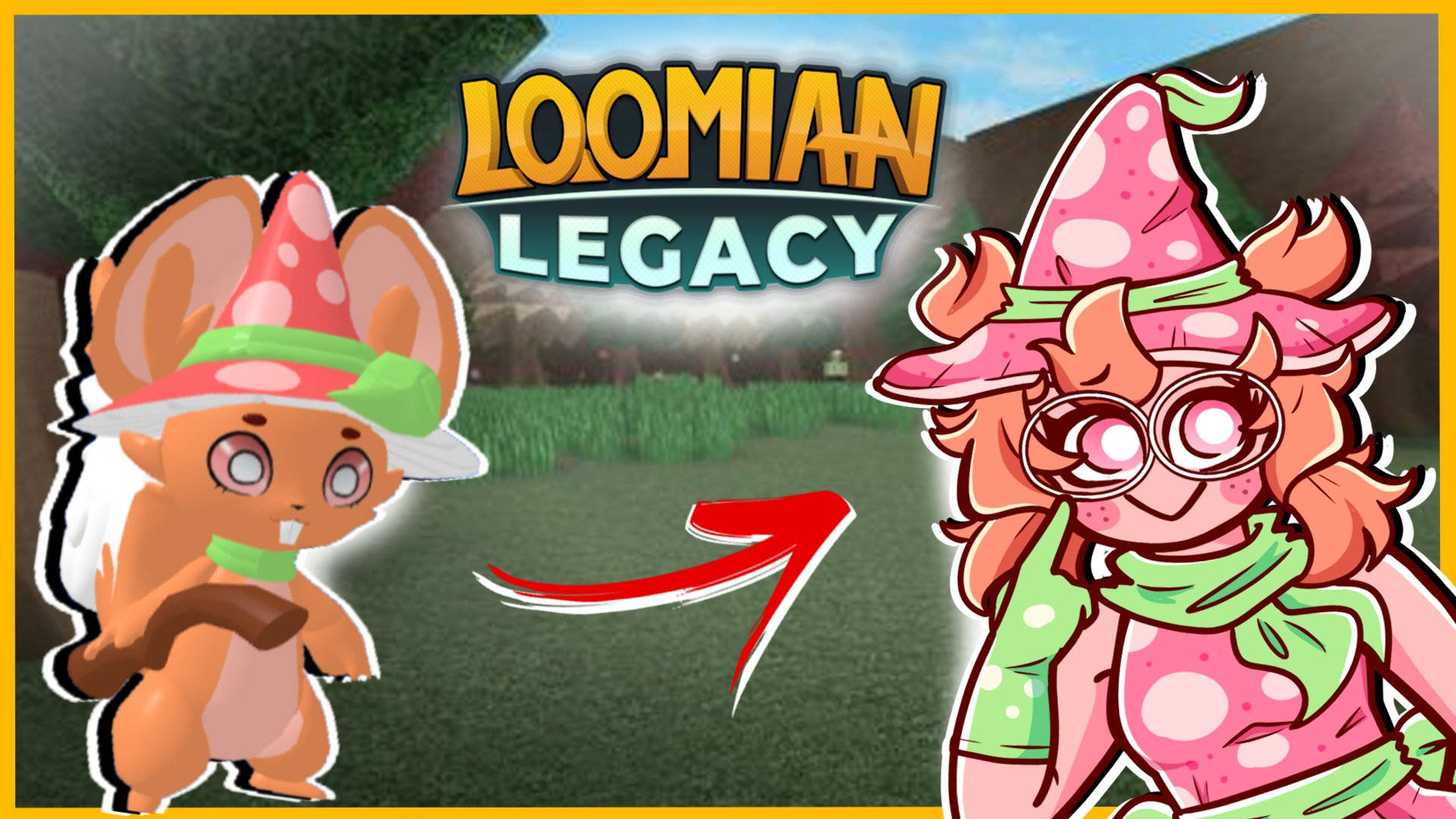 Loomian Legacy Cute Creatures Wallpaper