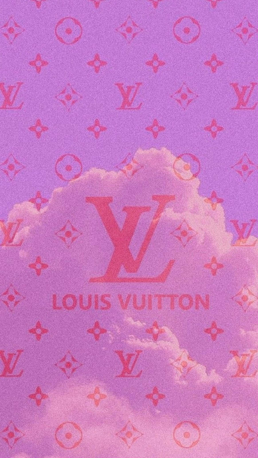 Louis Vuitton Pink Dreamy Cloud Wallpaper