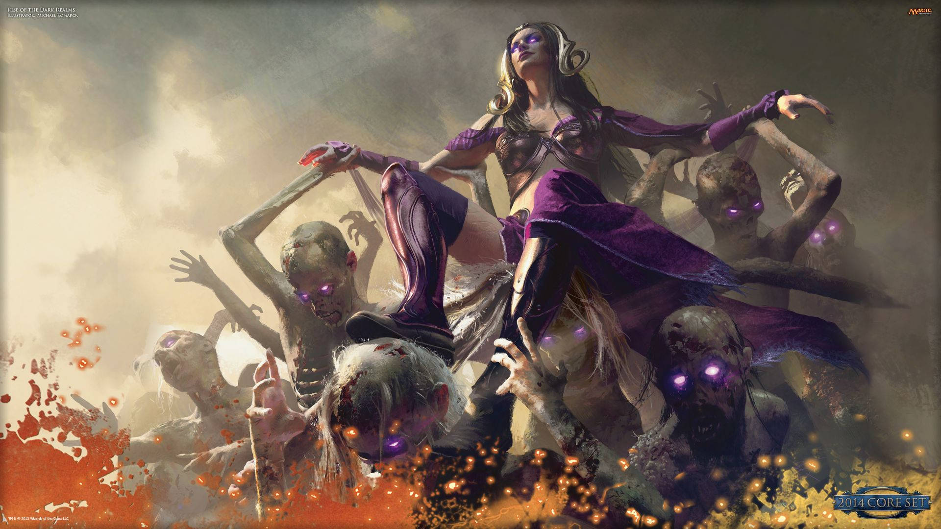 SEO  "Let Darkness Envelop You in Magic The Gathering: Rise of the Dark Realms" Wallpaper