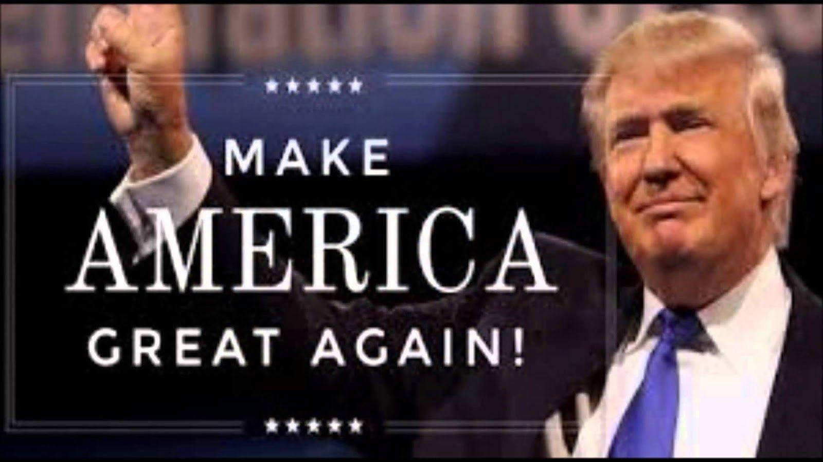 Image  Donald Trump Wearing "Make America Great Again" Hat Wallpaper