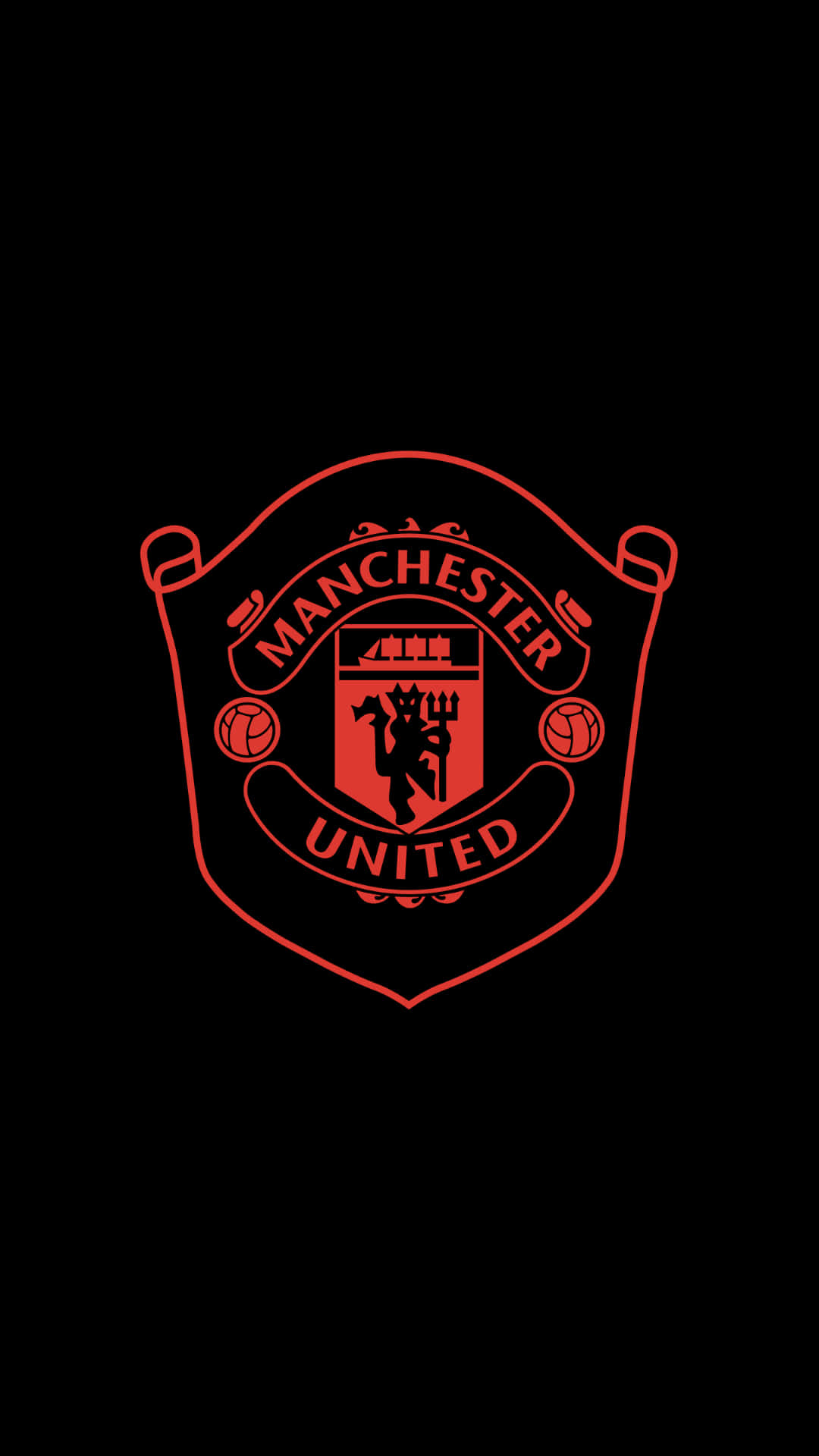 Celebrate Manchester United with your custom Iphone Wallpaper