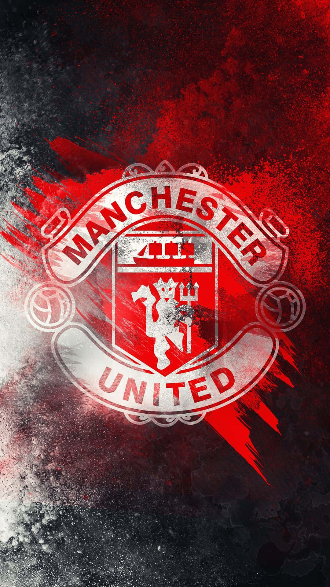 Show your Manchester United pride with this exclusive smartphone! Wallpaper